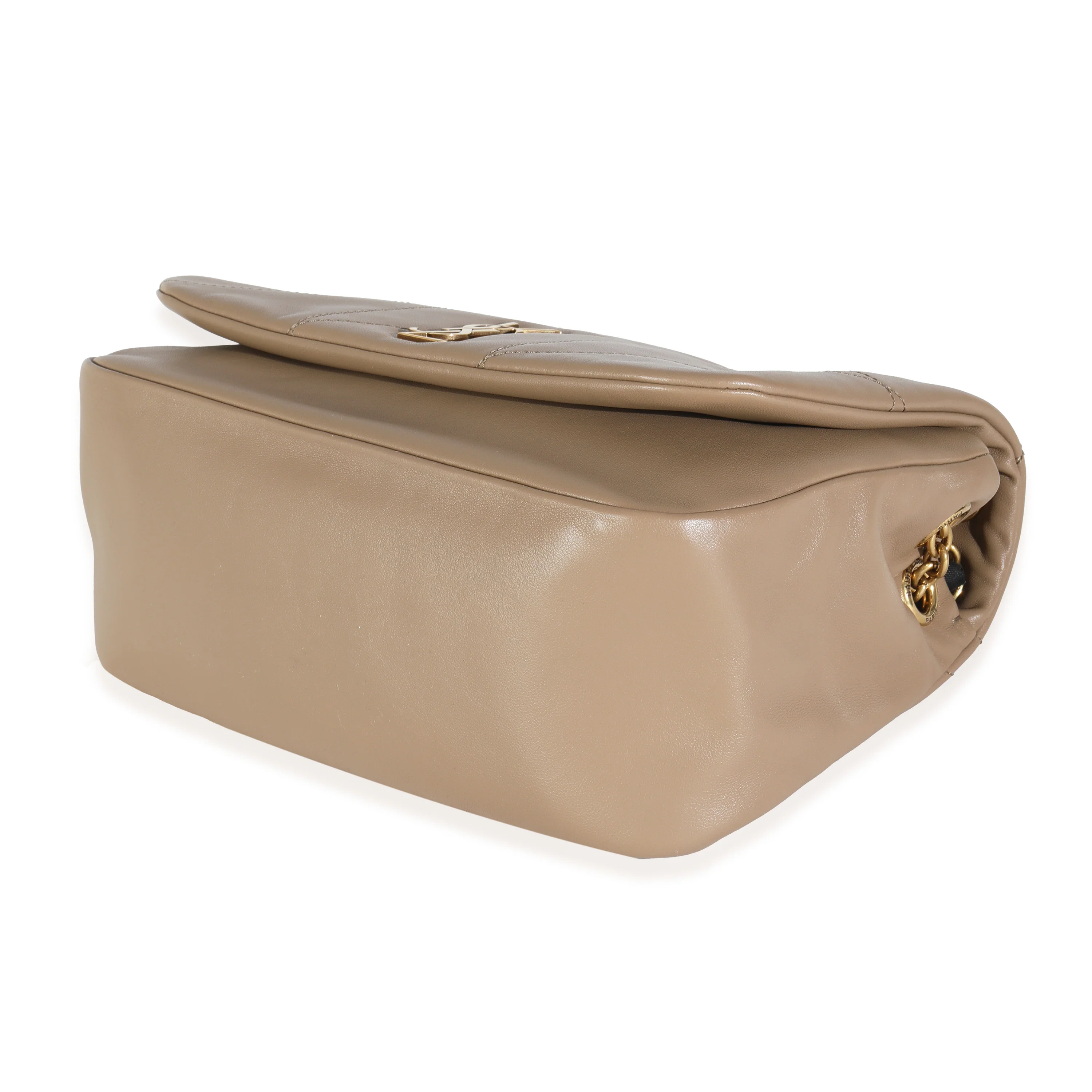 Madder Brown Lambskin Matelasse Monogram Small Jamie 4.3 - Image 6
