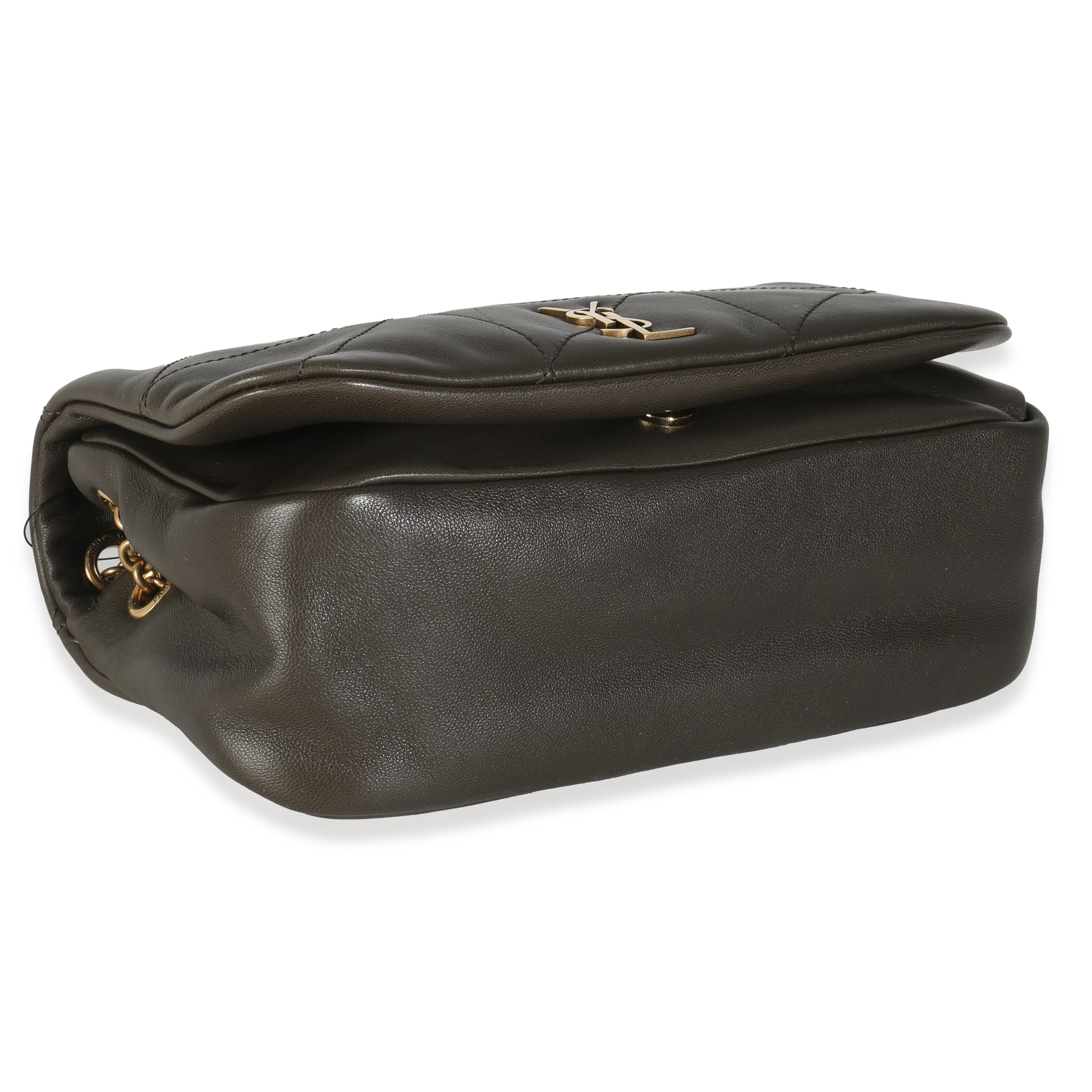 Olive Lambskin Matelasse Monogram Mini Jamie 4.3 - Image 6