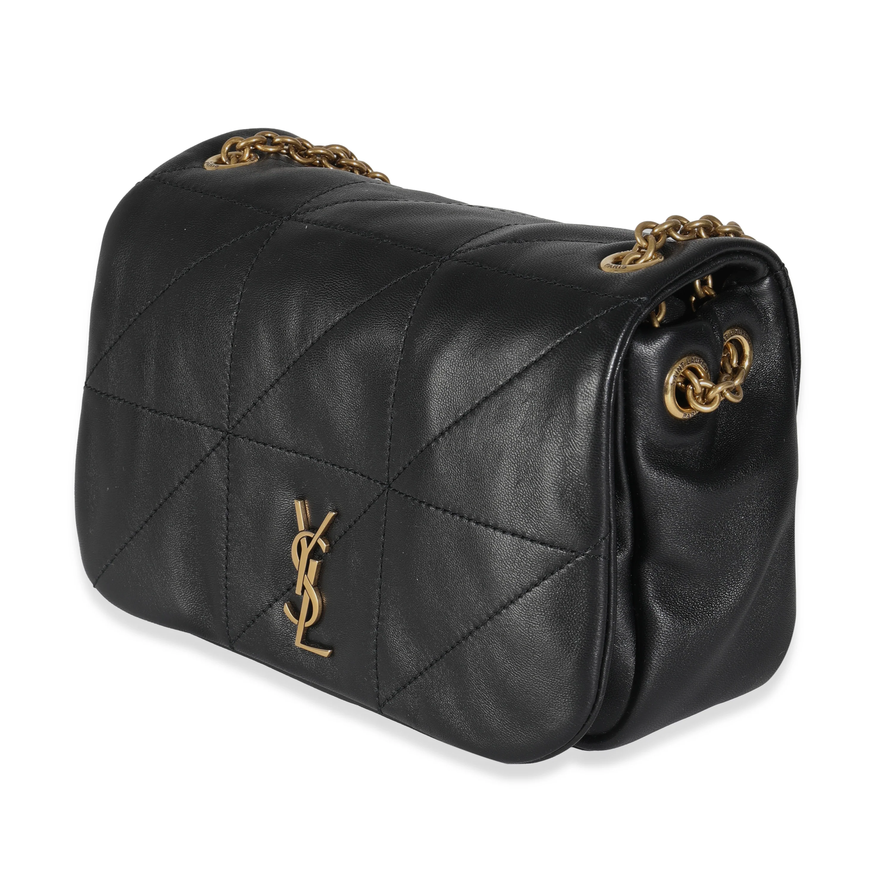Black Lambskin Matelasse Monogram Mini Jamie 4.3 - Image 2