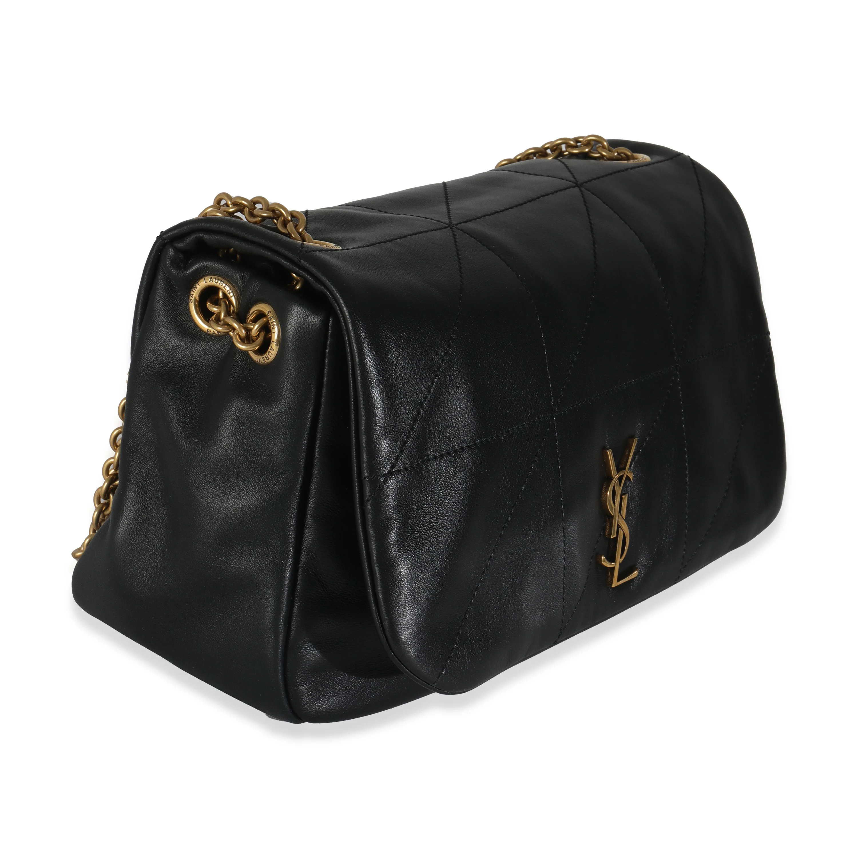 Black Lambskin Matelasse Monogram Small Jamie 4.3 - Image 4