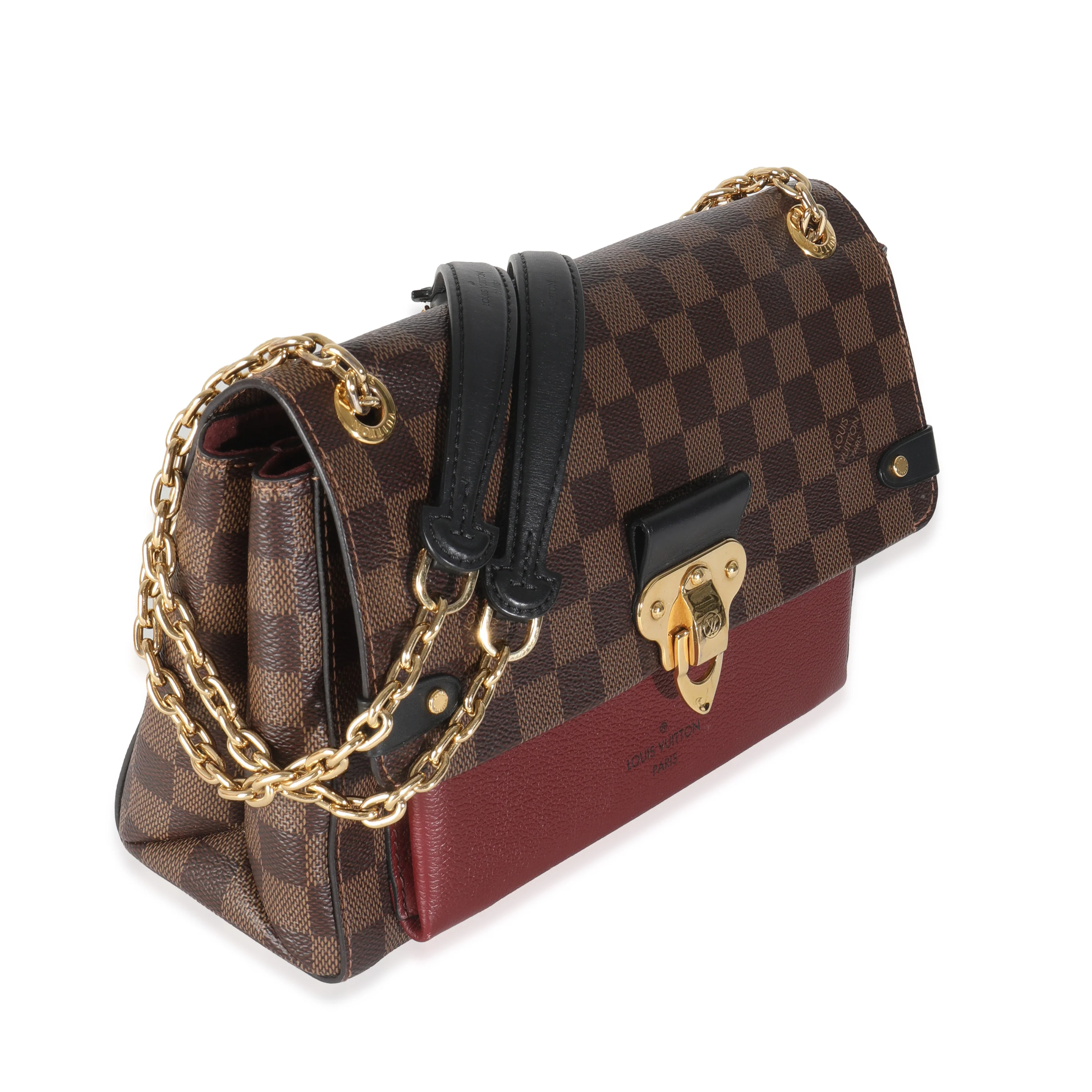 Bordeaux Damier Ebene Canvas Vavin PM - Image 4