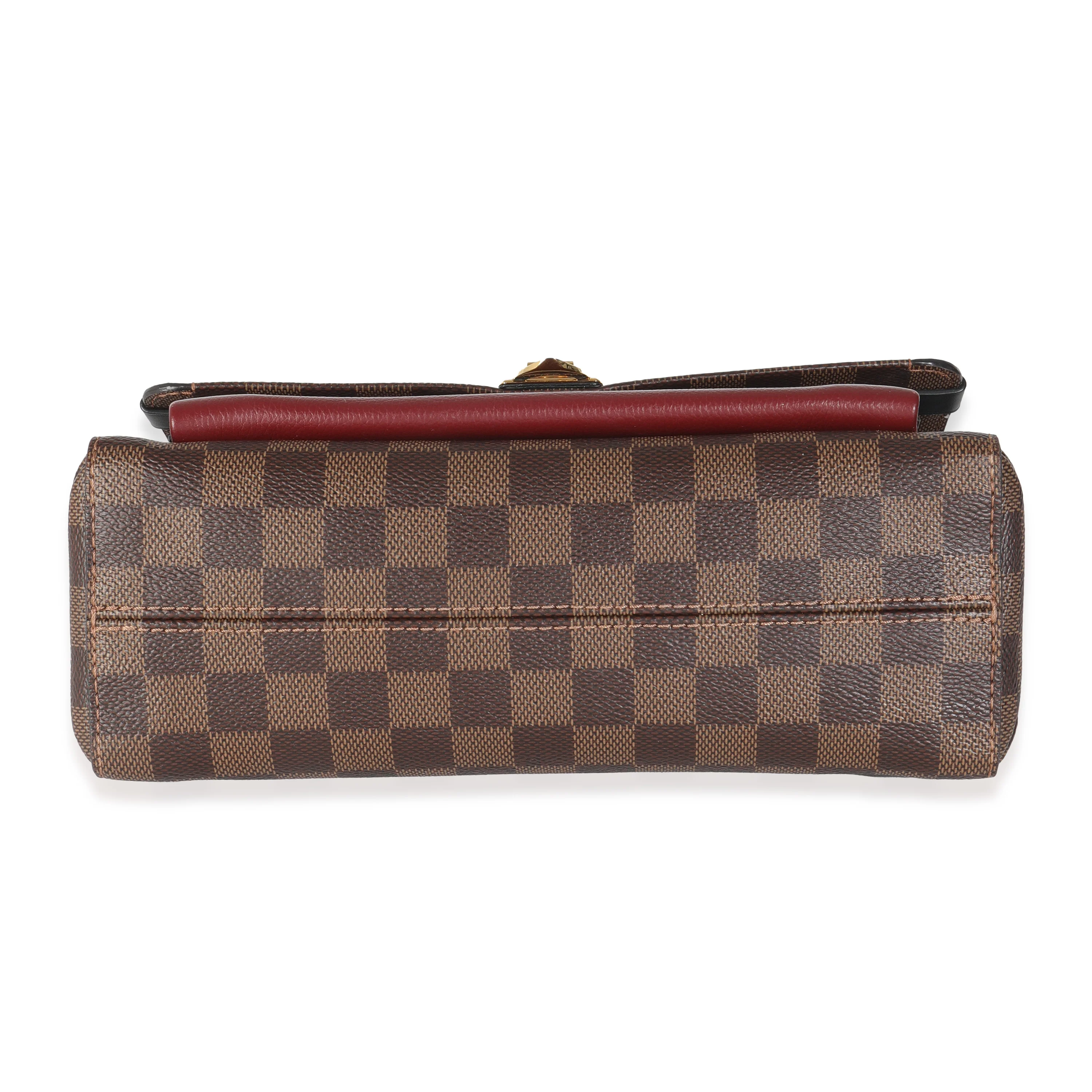 Bordeaux Damier Ebene Canvas Vavin PM - Image 7