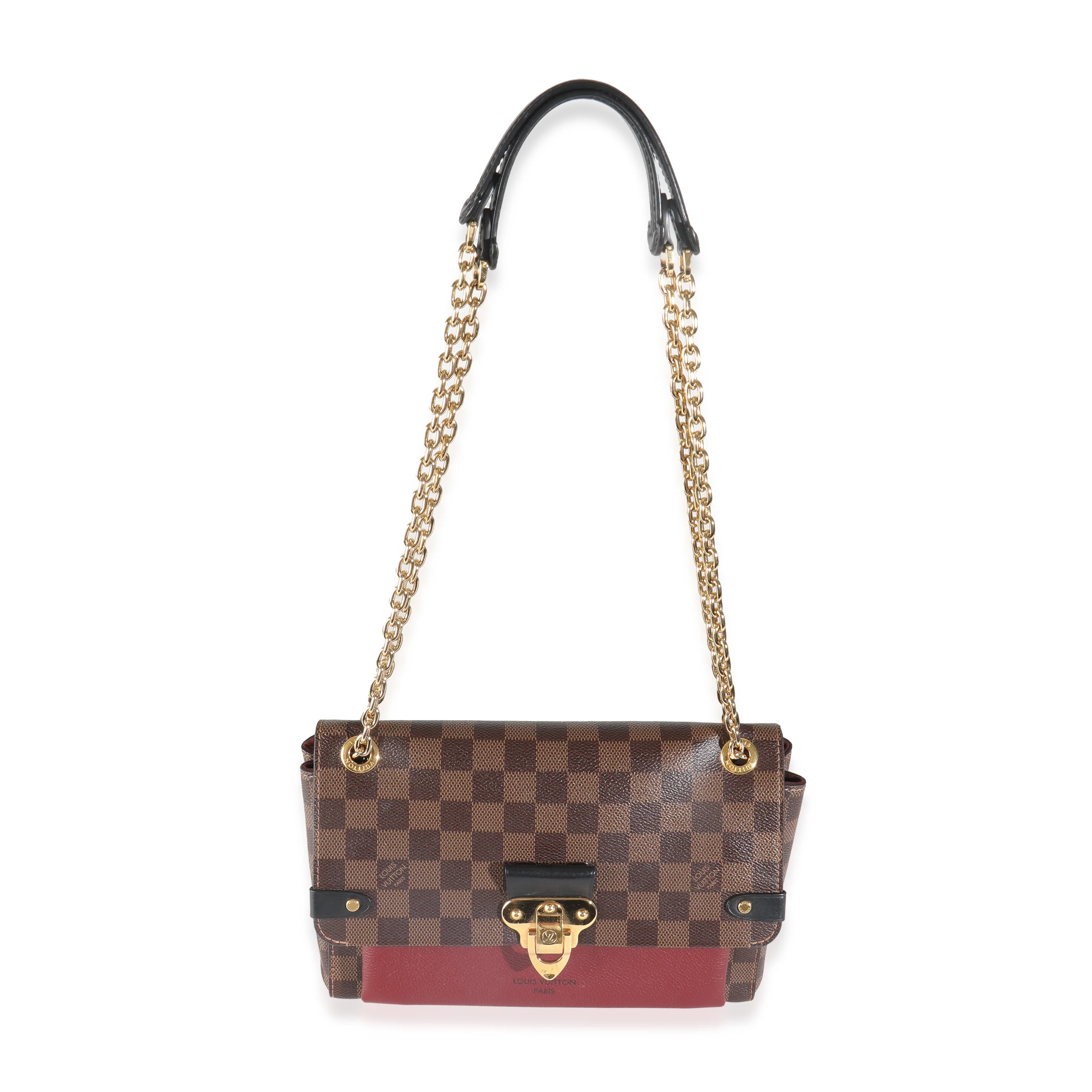 Bordeaux Damier Ebene Canvas Vavin PM - Image 9
