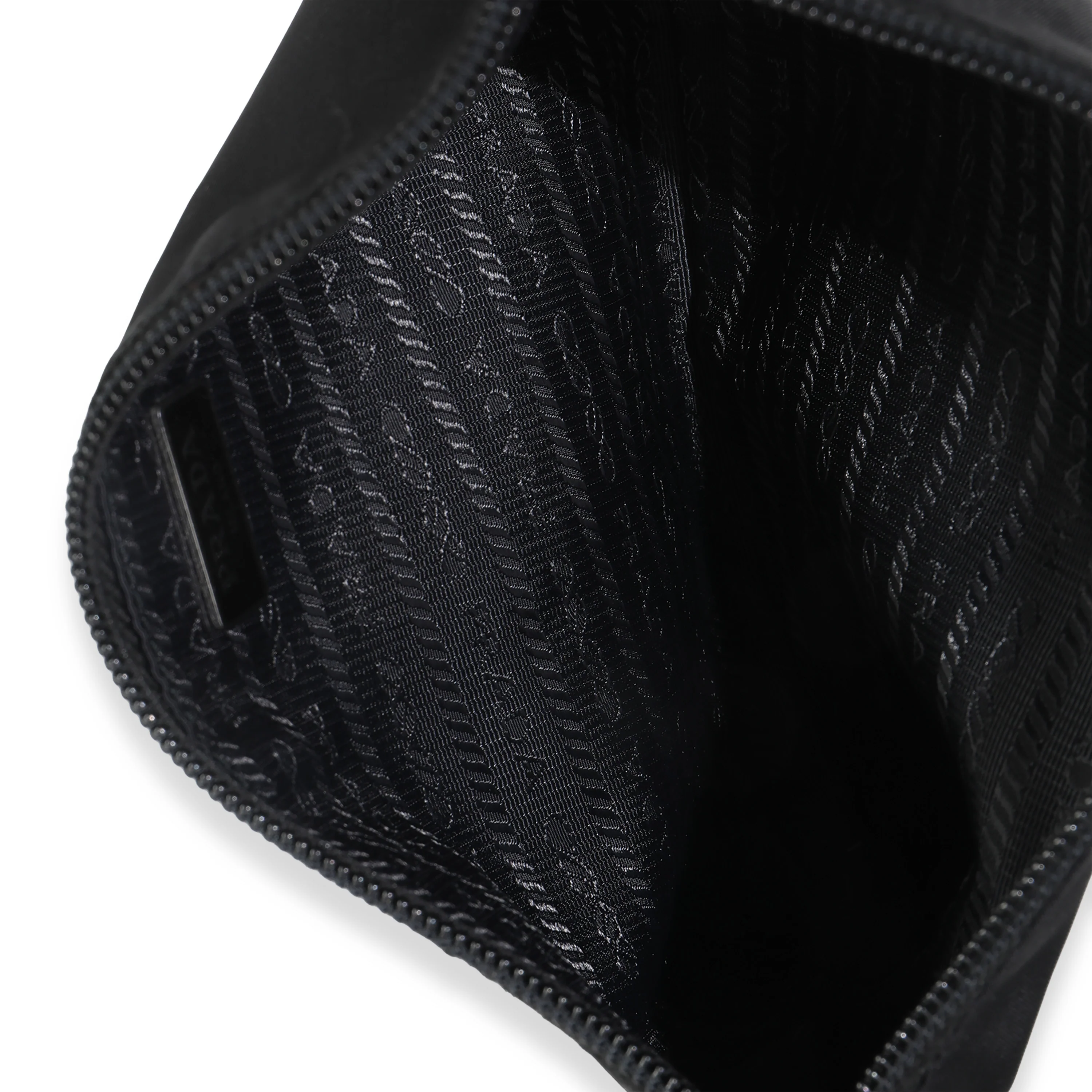 Black Nylon Logo Wristlet Clutch - Image 8