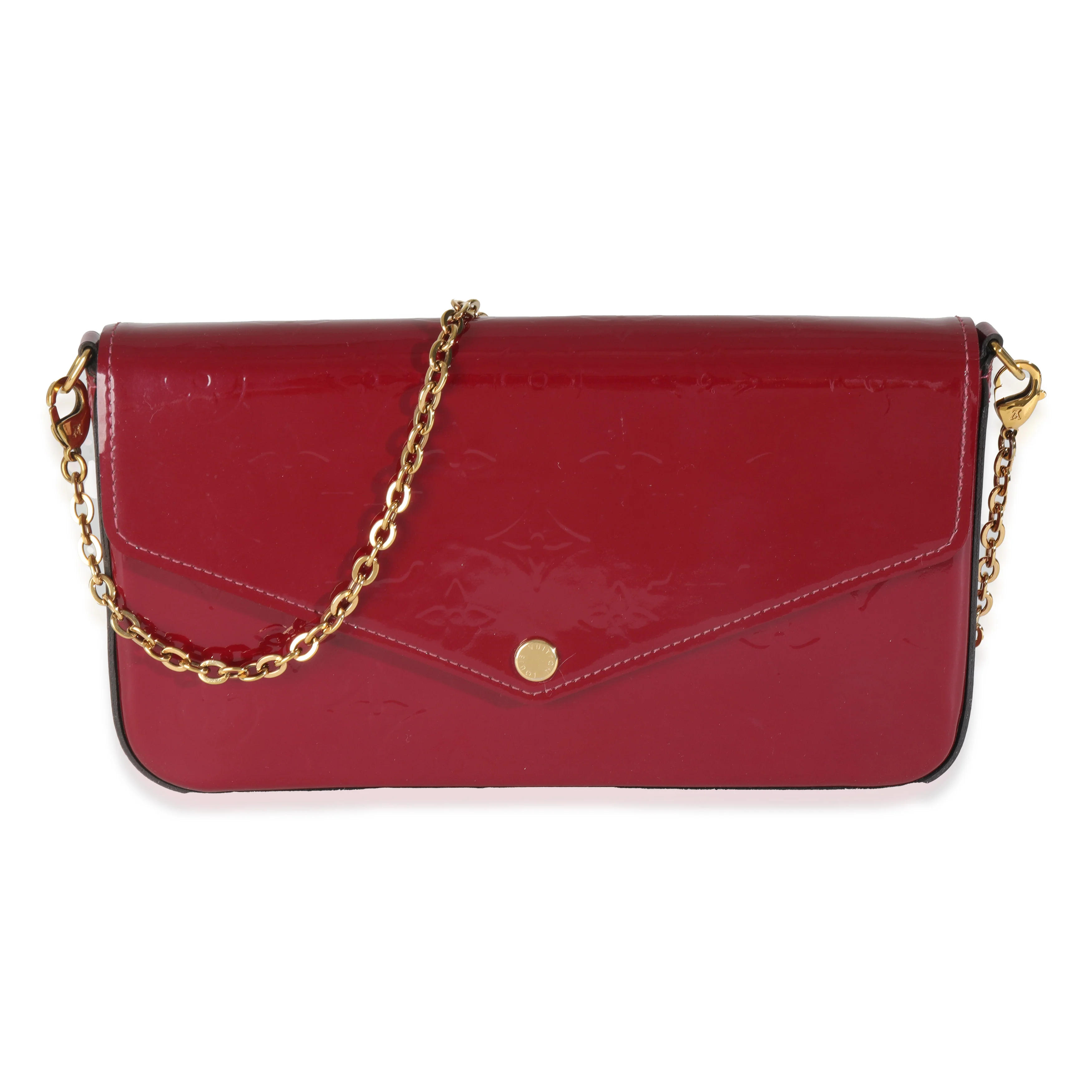 Magenta Monogram Vernis Felicie Pochette - Image 2