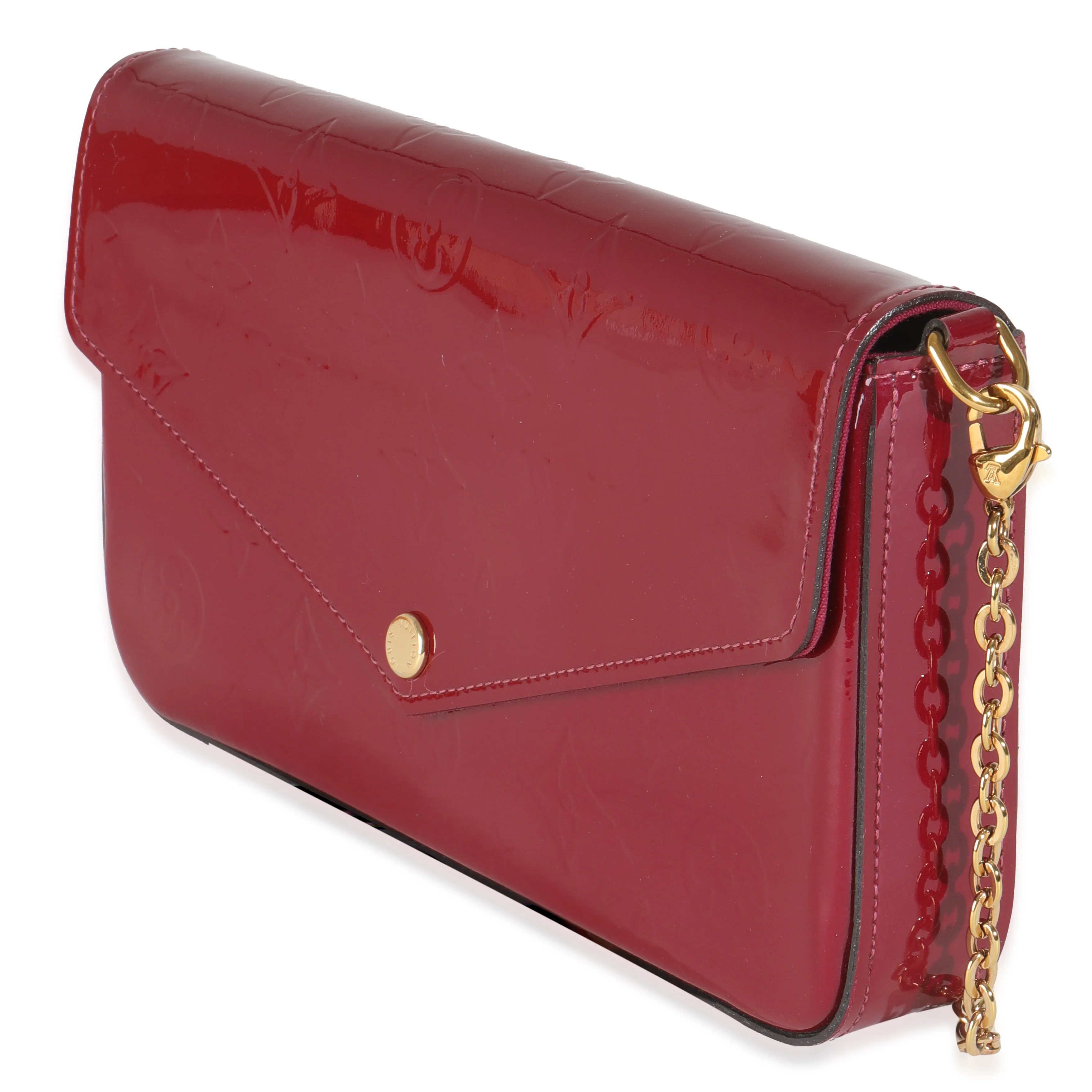 Magenta Monogram Vernis Felicie Pochette - Image 3