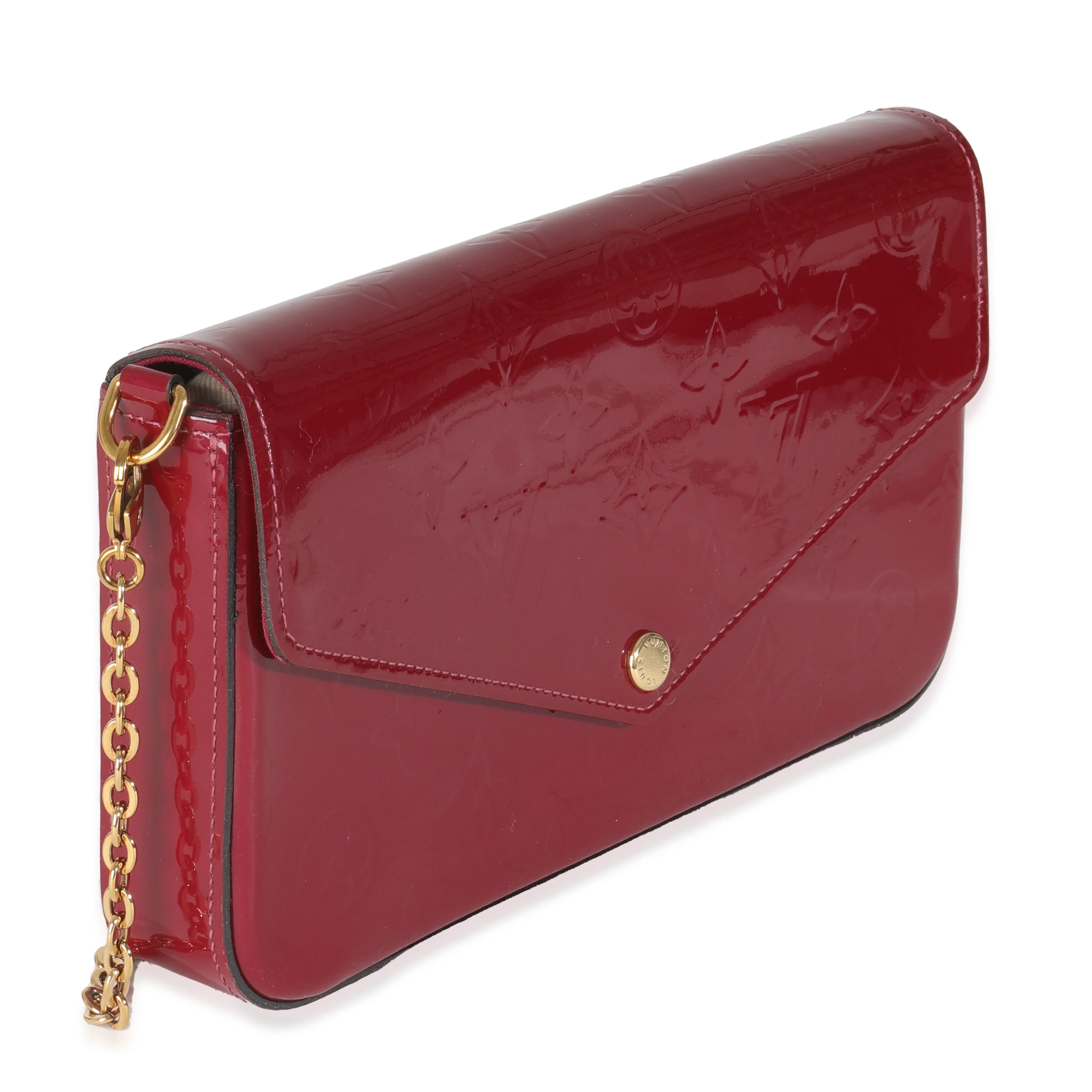 Magenta Monogram Vernis Felicie Pochette - Image 4