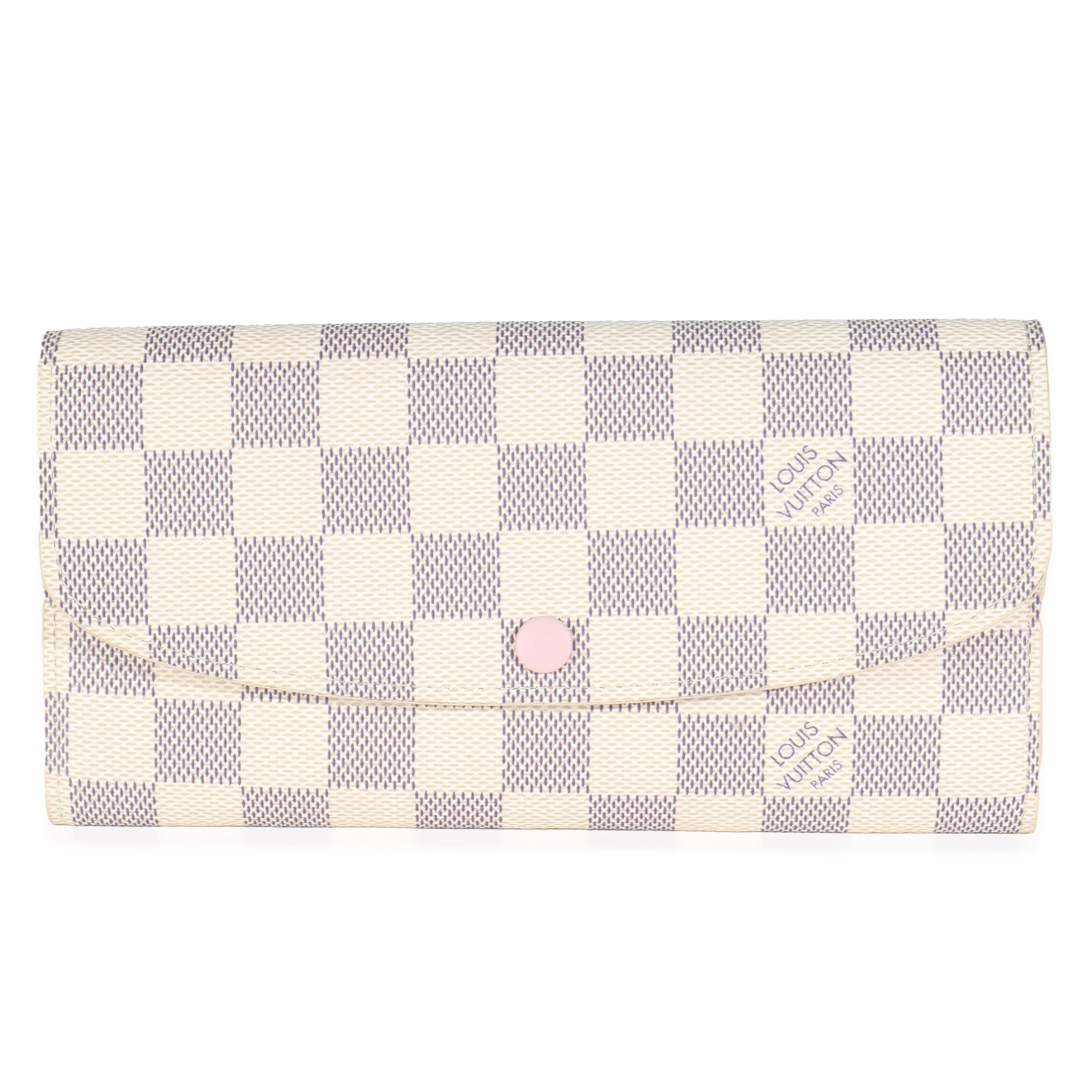 Damier Azur Canvas Emilie Wallet