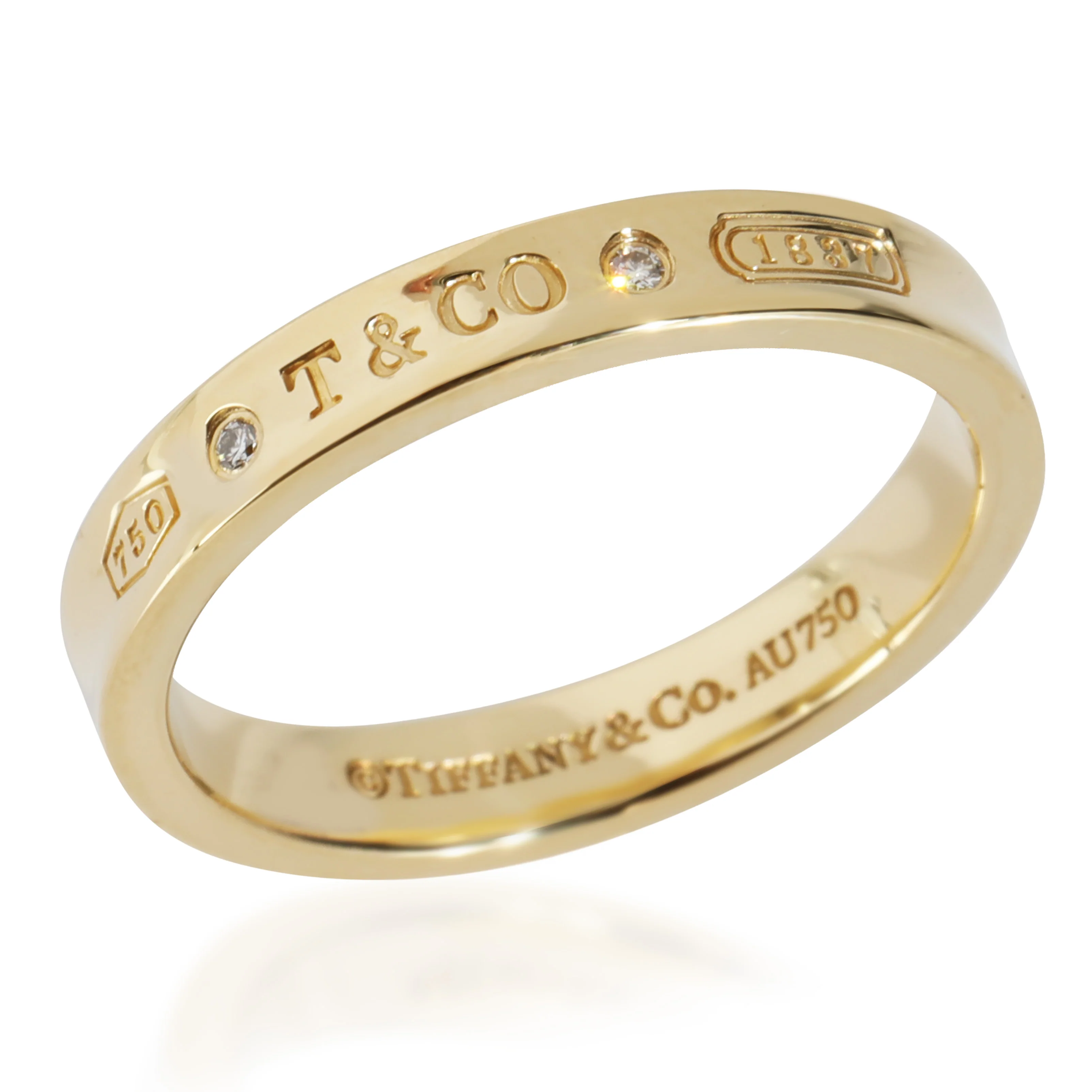Yellow Gold Diamond 1837 Ring - Image 4