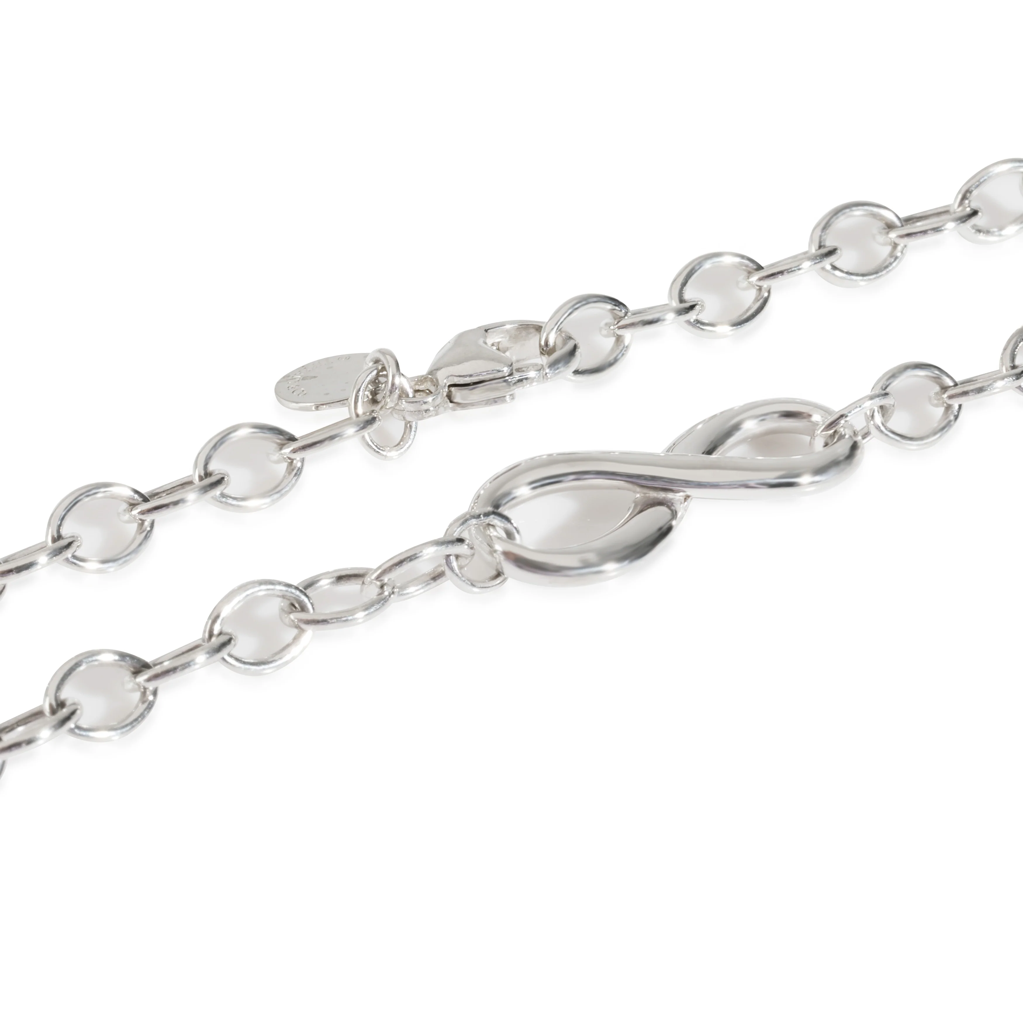 Sterling Silver Infinity Necklace - Image 3