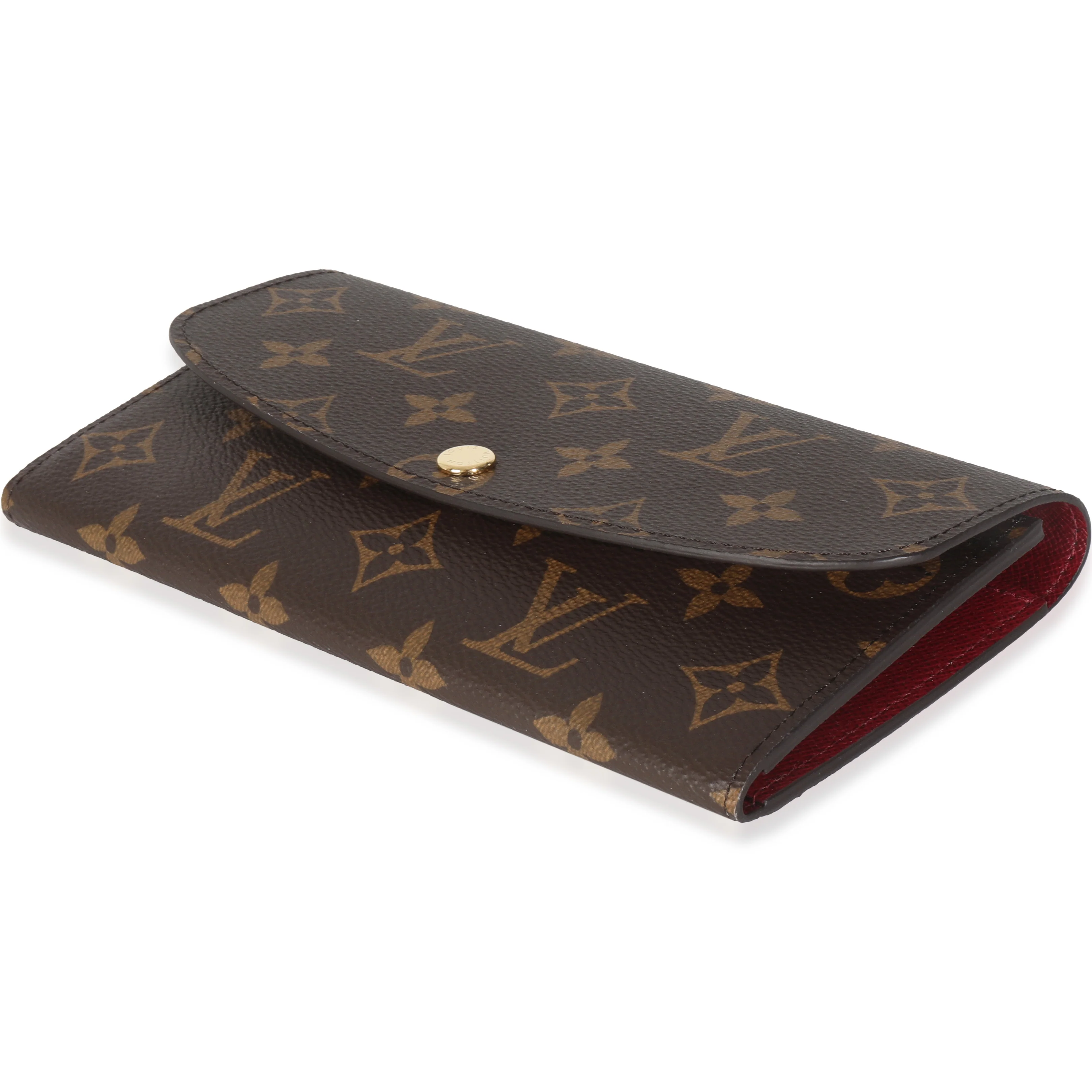 Fuchsia Monogram Canvas Emilie Wallet - Image 6