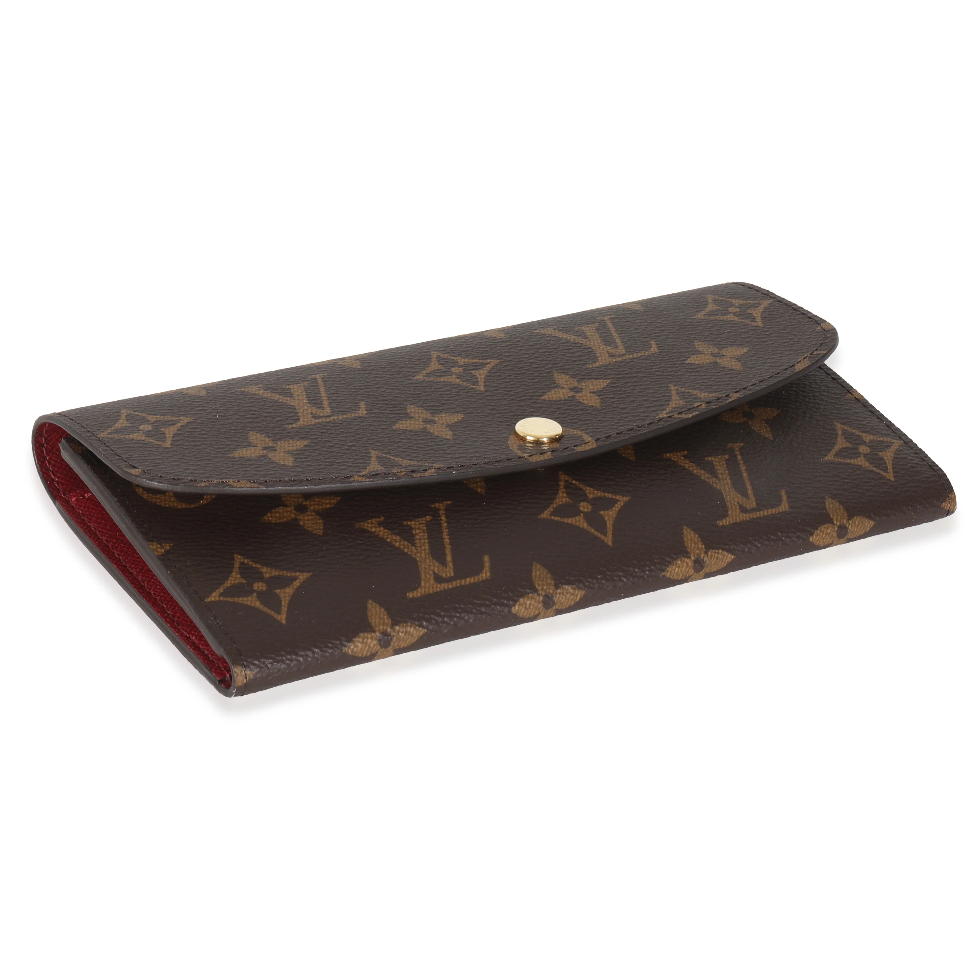 Fuchsia Monogram Canvas Emilie Wallet - Image 7