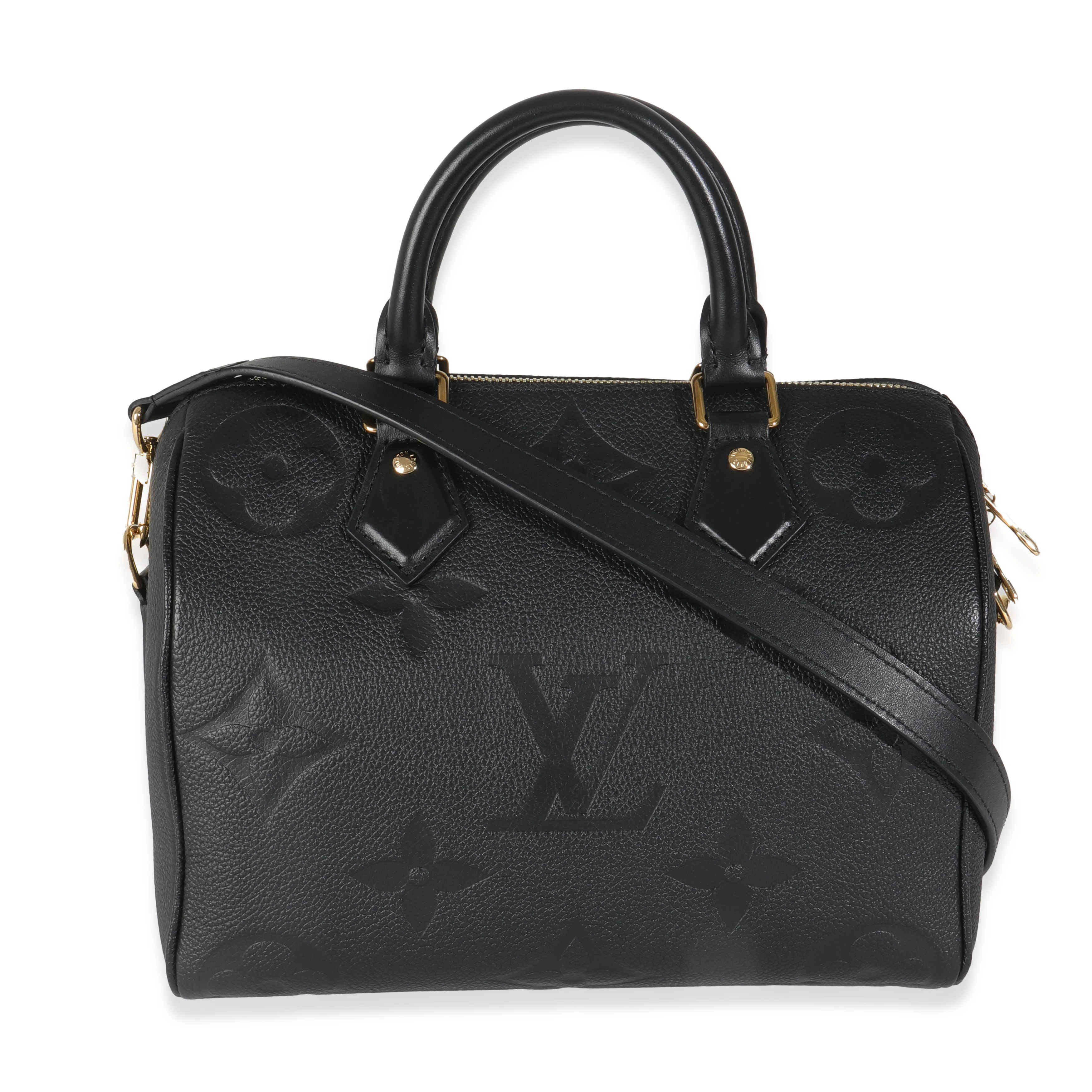 Black Monogram Empreinte Speedy Bandouliere 25 - Image 4