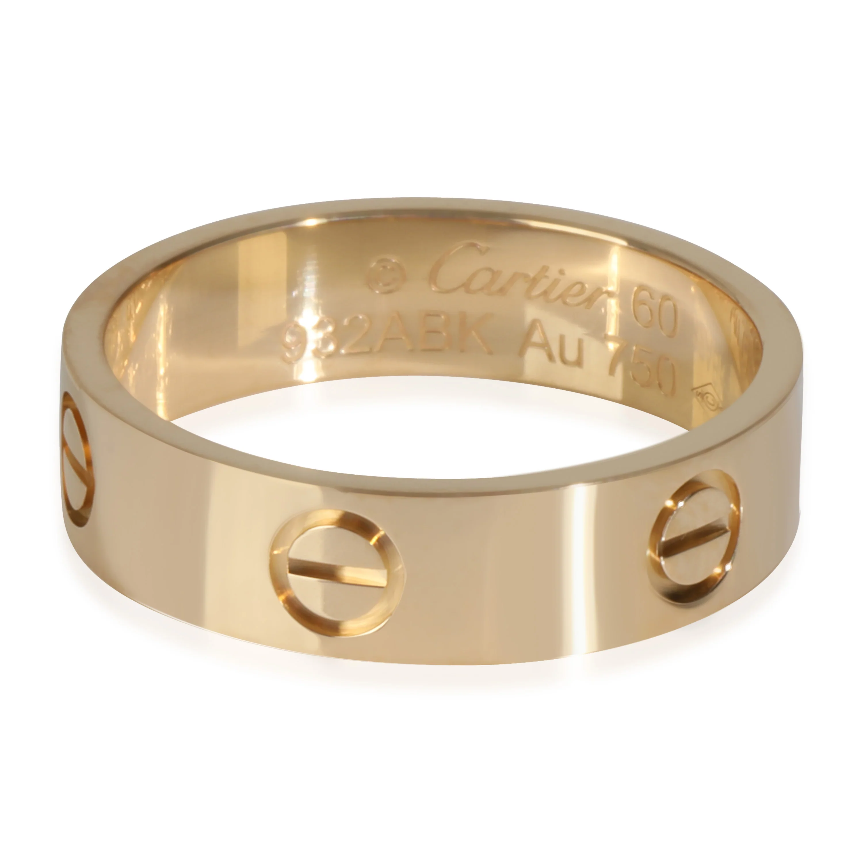 Yellow Gold Love Ring