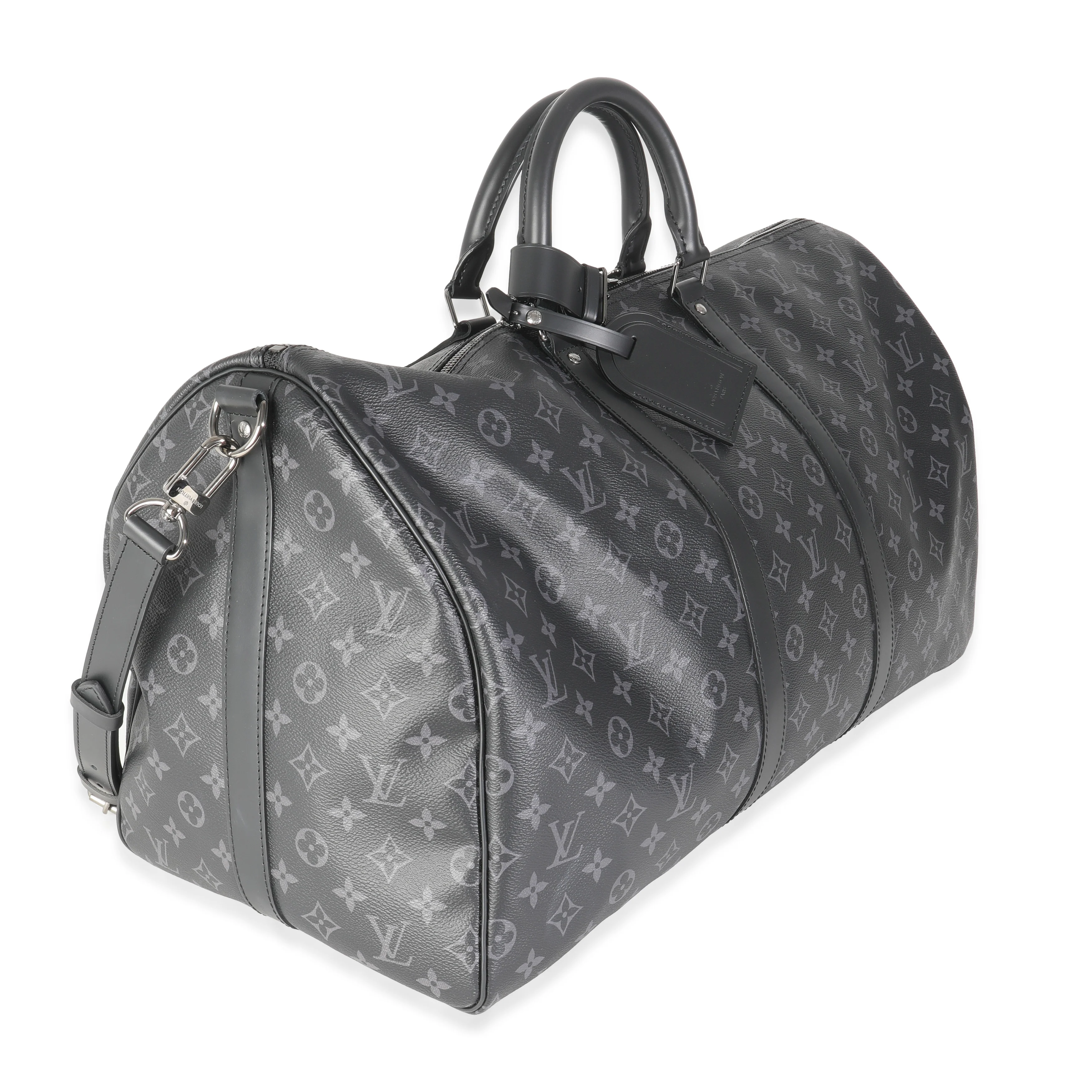Monogram Eclipse Canvas Keepall Bandouliere 55 - Image 3