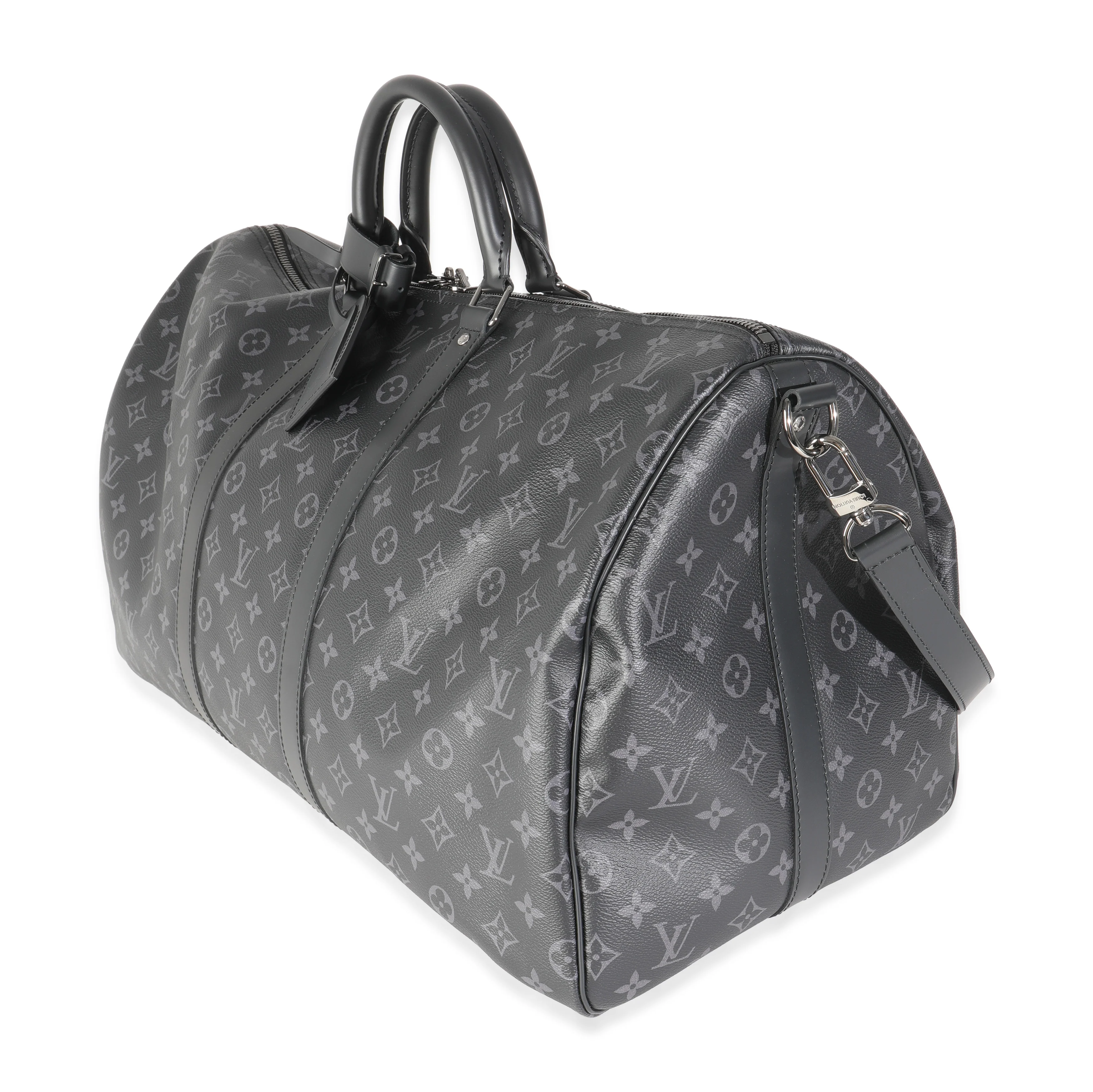 Monogram Eclipse Canvas Keepall Bandouliere 55 - Image 4