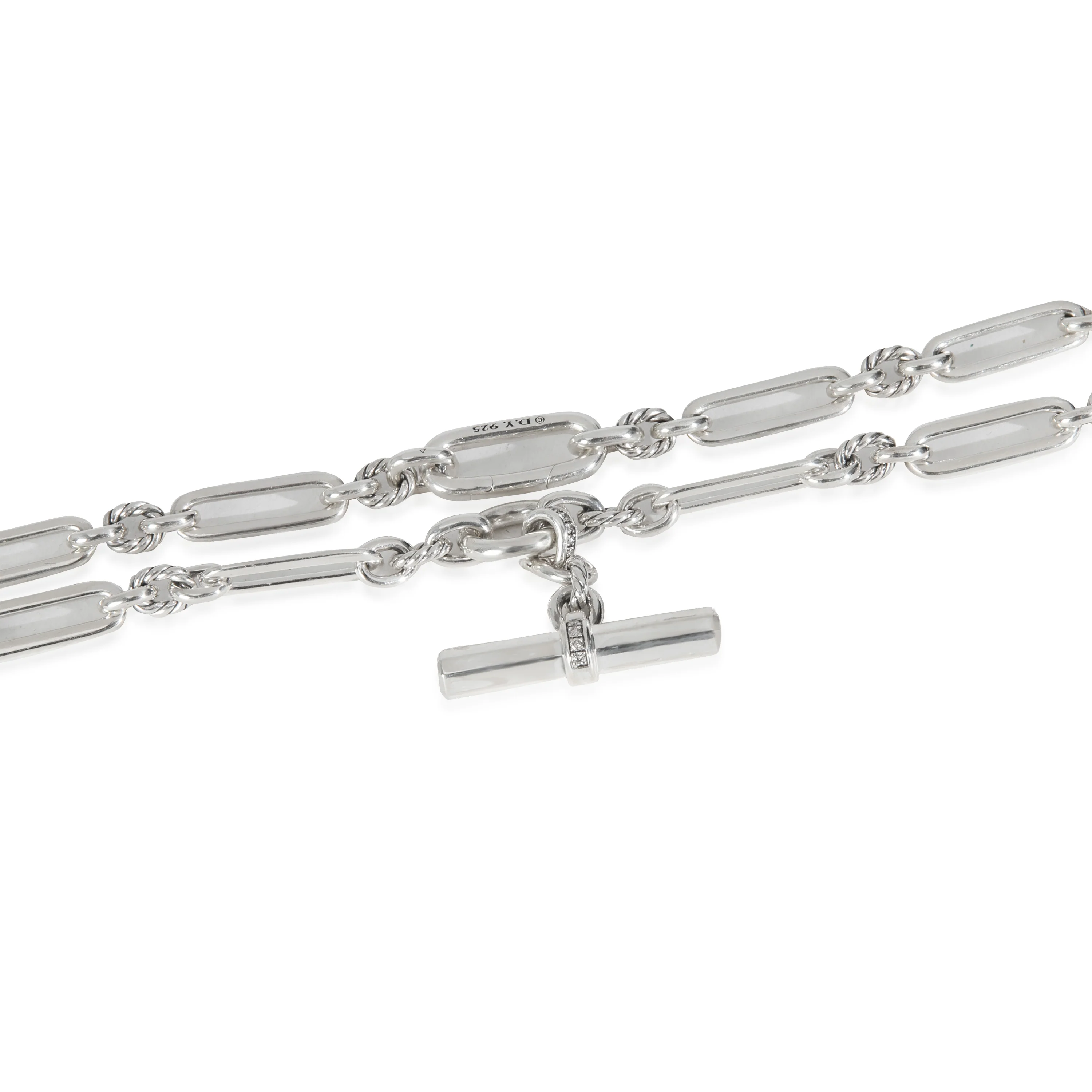 Sterling Silver Diamond Lexington Necklace - Image 3
