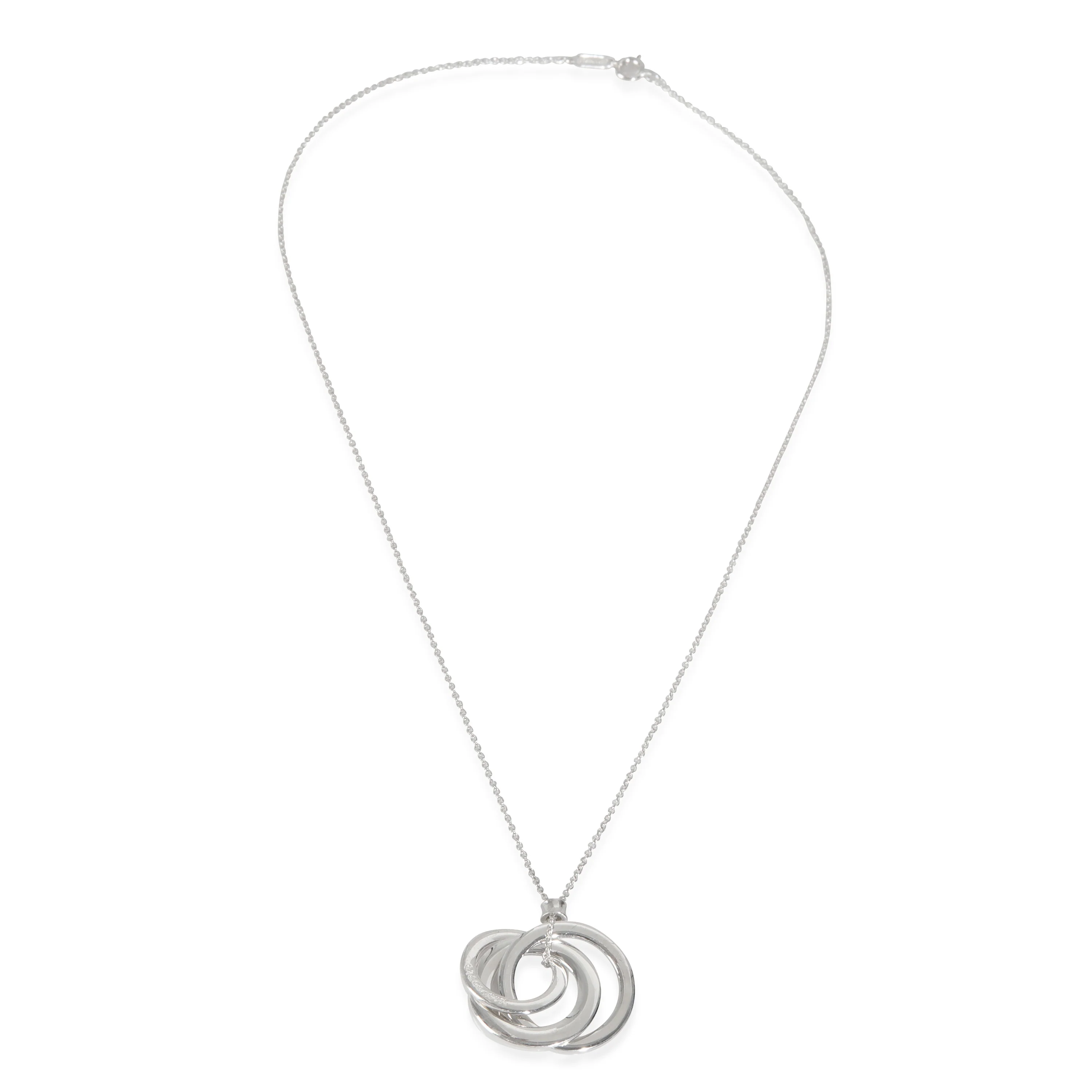 Sterling Silver  1837 Circle Pendant - Image 2