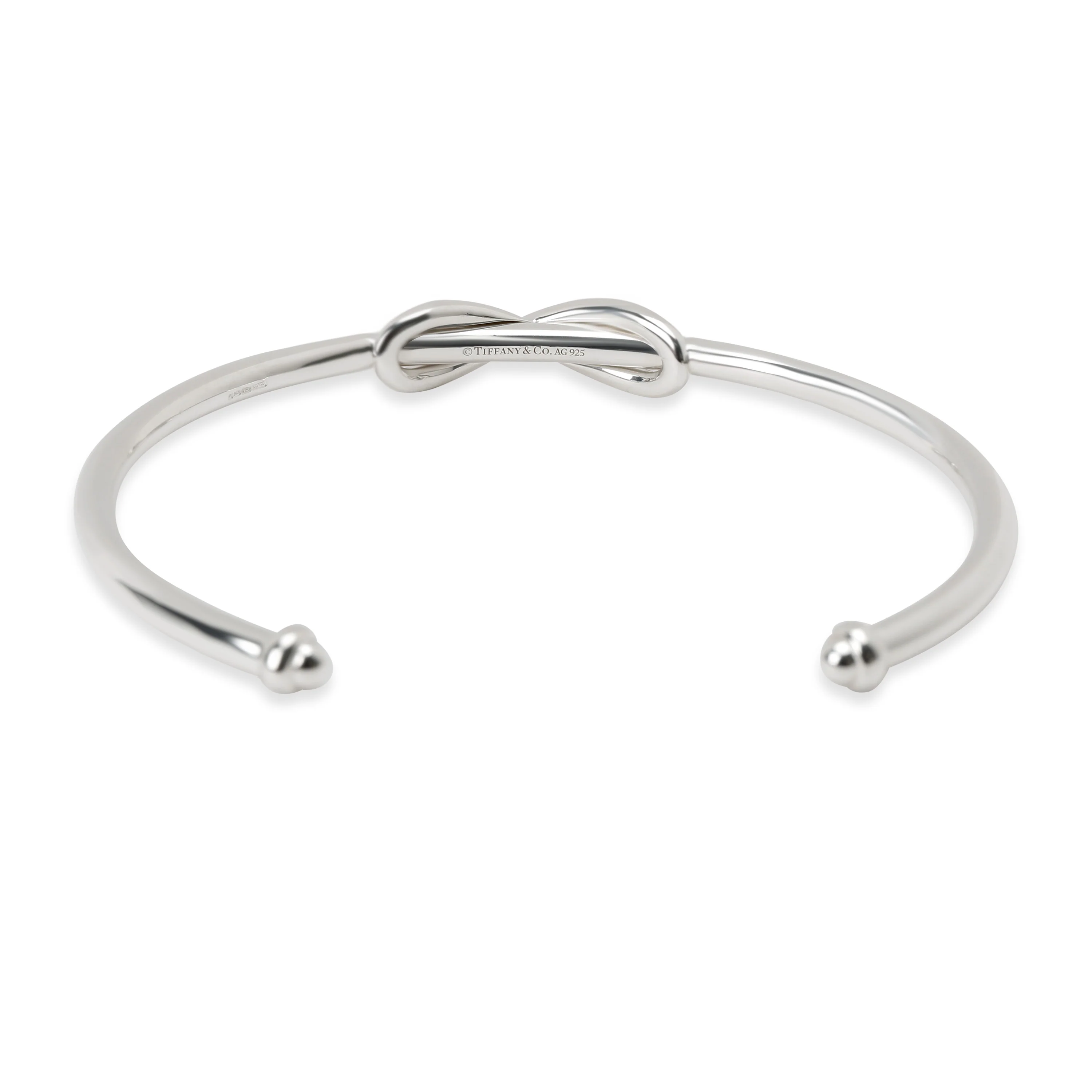 Sterling Silver Infinity Cuff Bracelet - Image 3