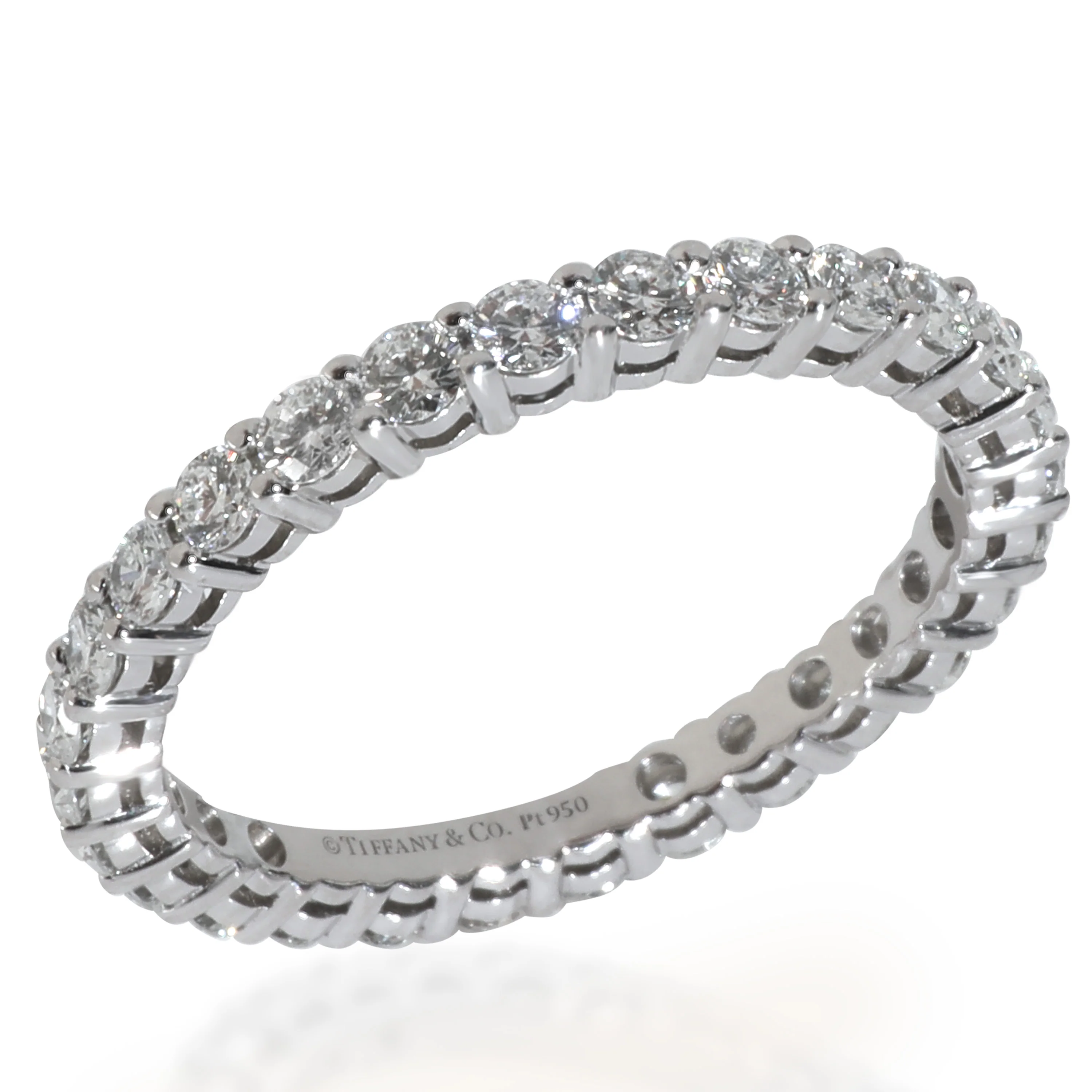 Platinum Diamond Embrace Eternity Band - Image 2