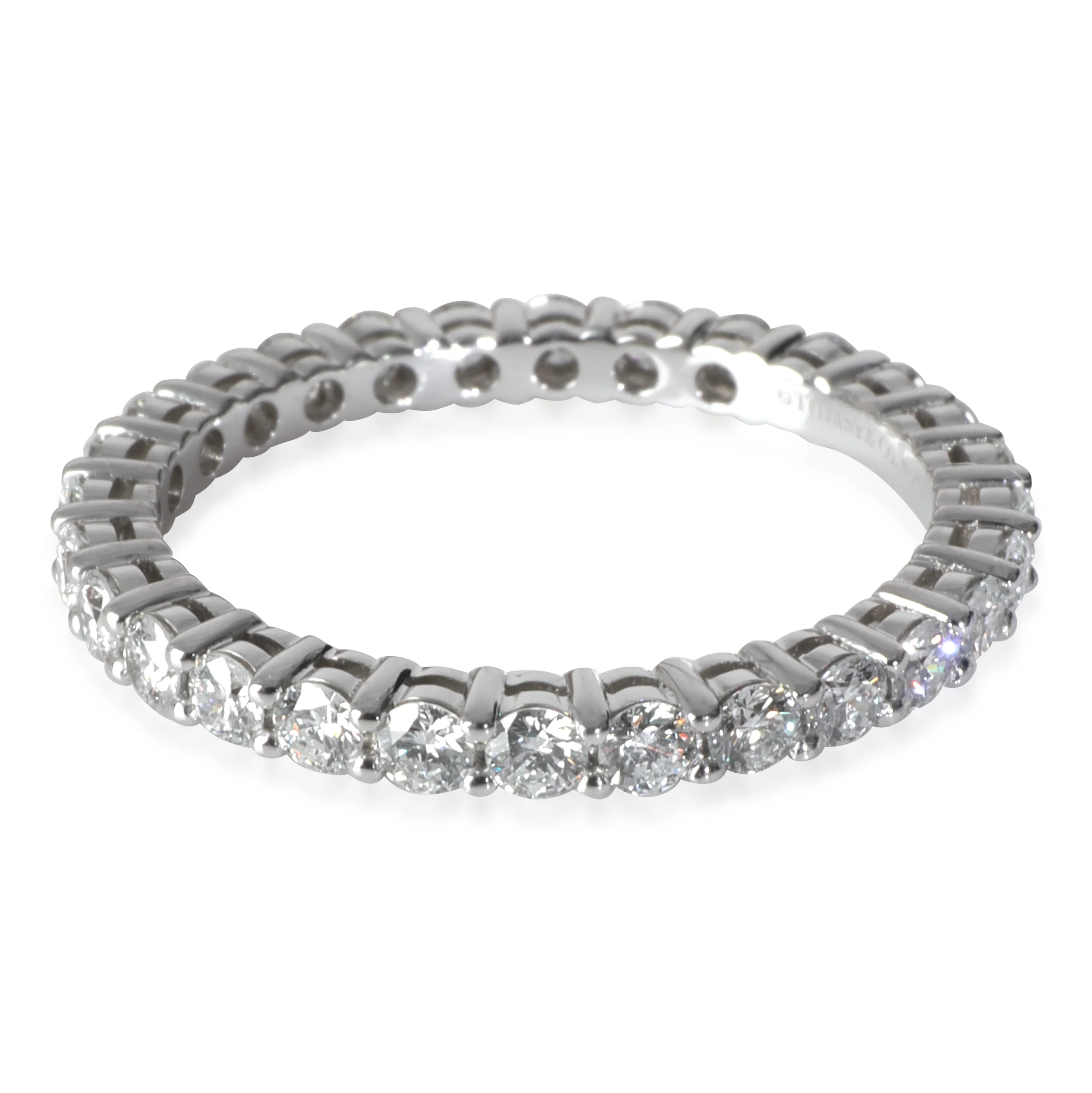 Platinum Diamond Embrace Eternity Band - Image 4
