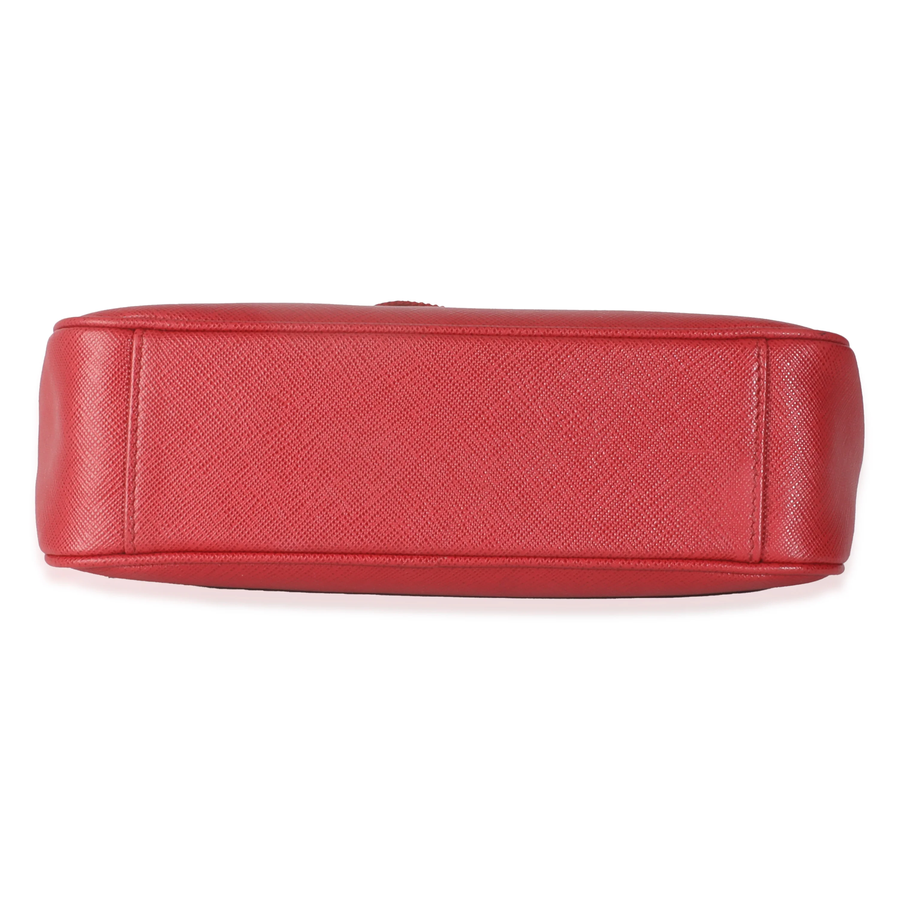Fiery Red Saffiano Re Edition 2005 Bag - Image 4