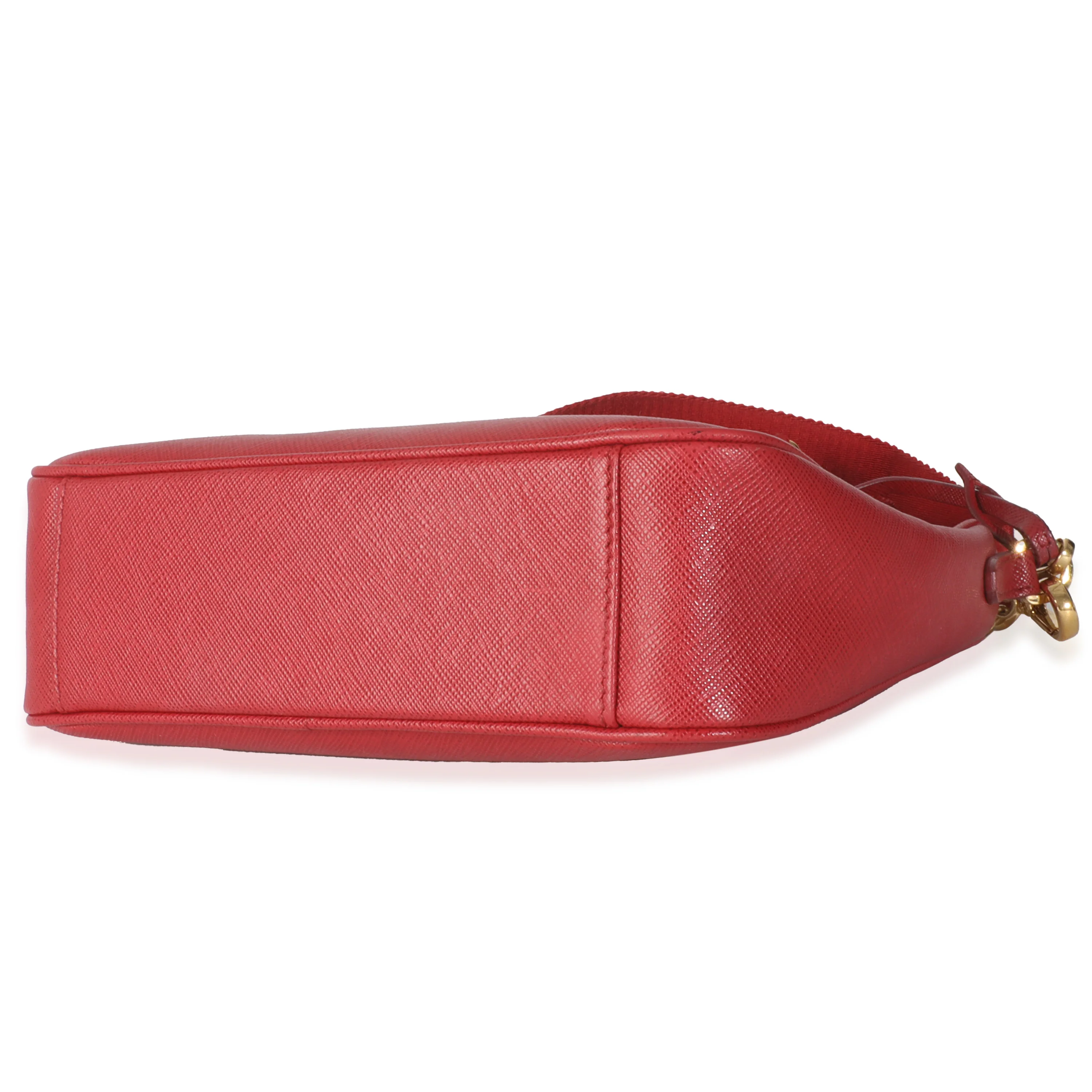 Fiery Red Saffiano Re Edition 2005 Bag - Image 5