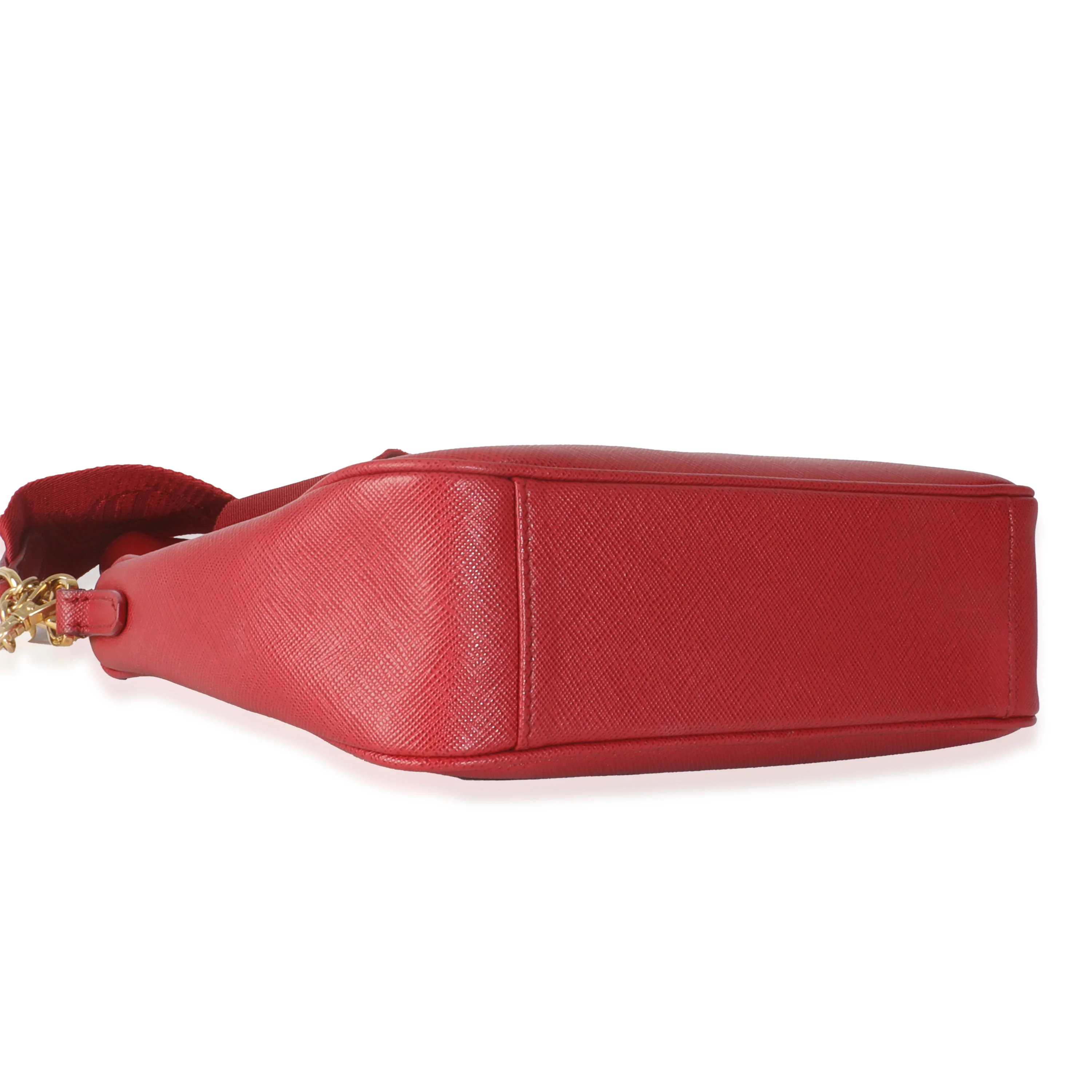 Fiery Red Saffiano Re Edition 2005 Bag - Image 6