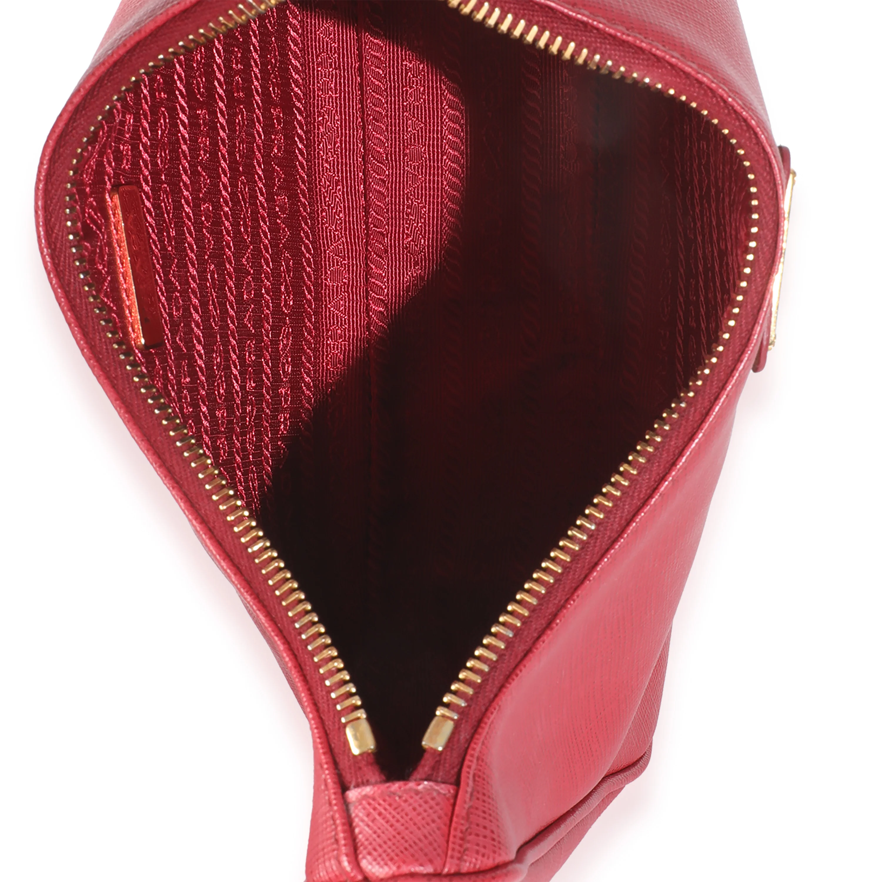 Fiery Red Saffiano Re Edition 2005 Bag - Image 7
