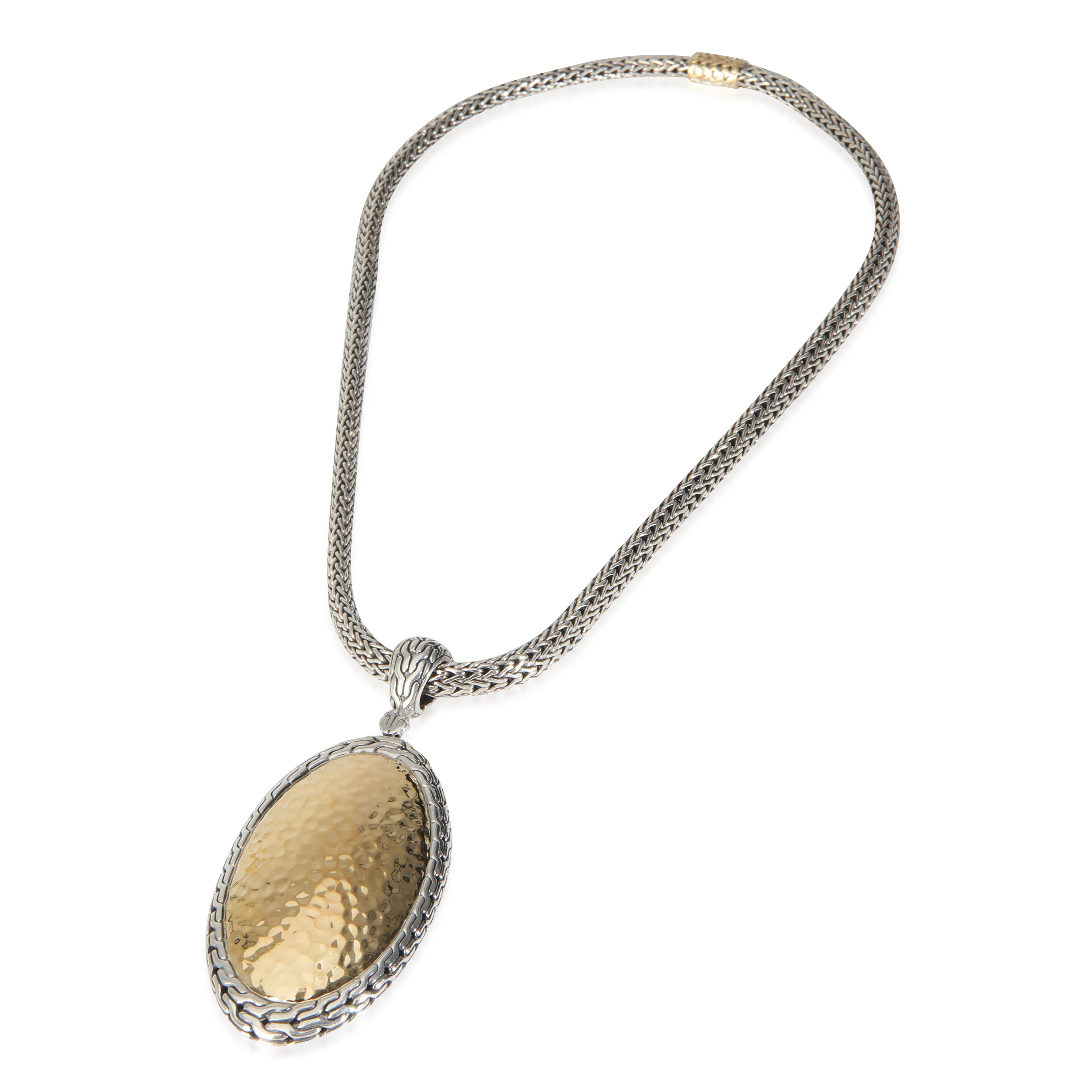 Yellow Gold & Sterling Silver  Palu Enhancer Necklace - Image 2