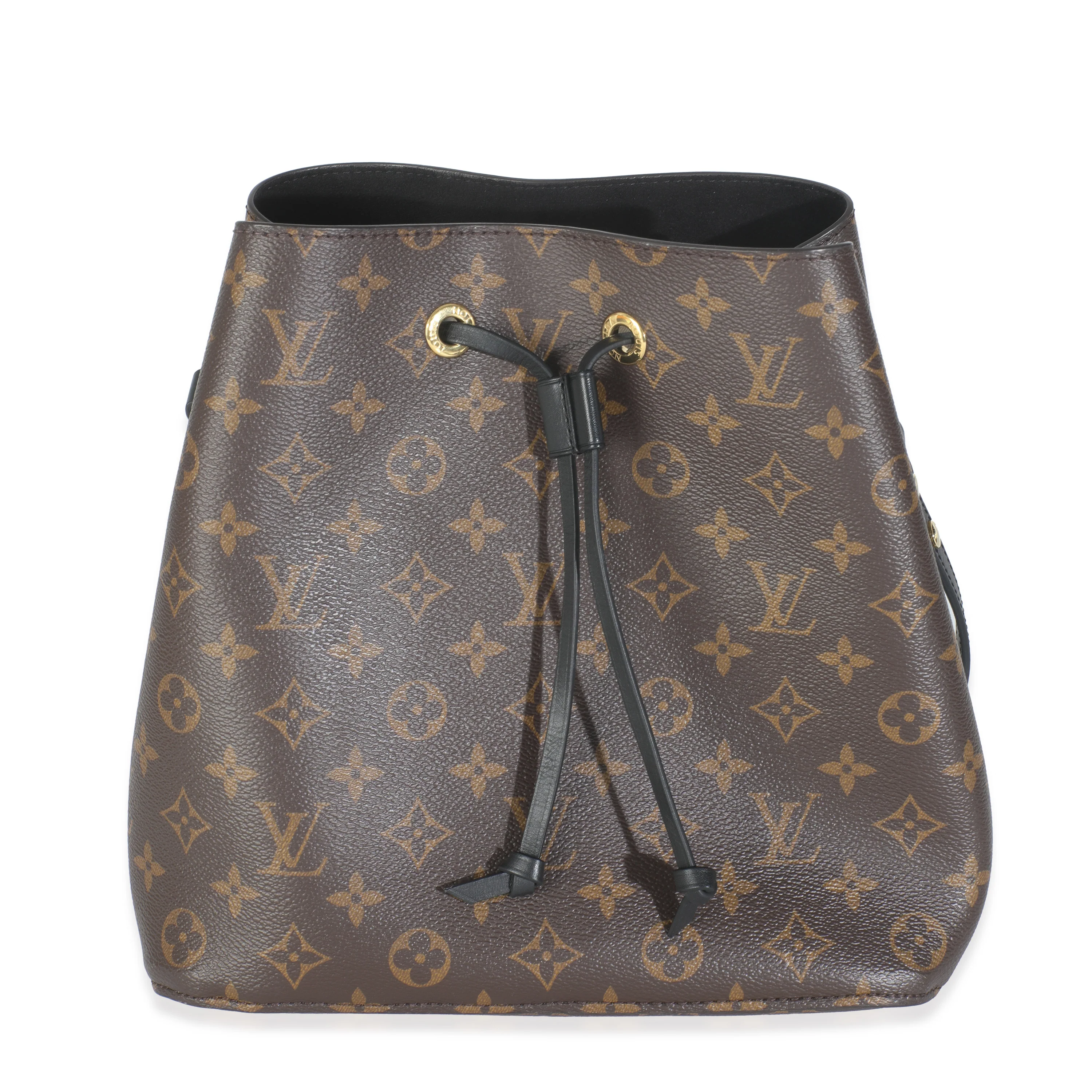 Black Monogram Canvas Neonoe MM