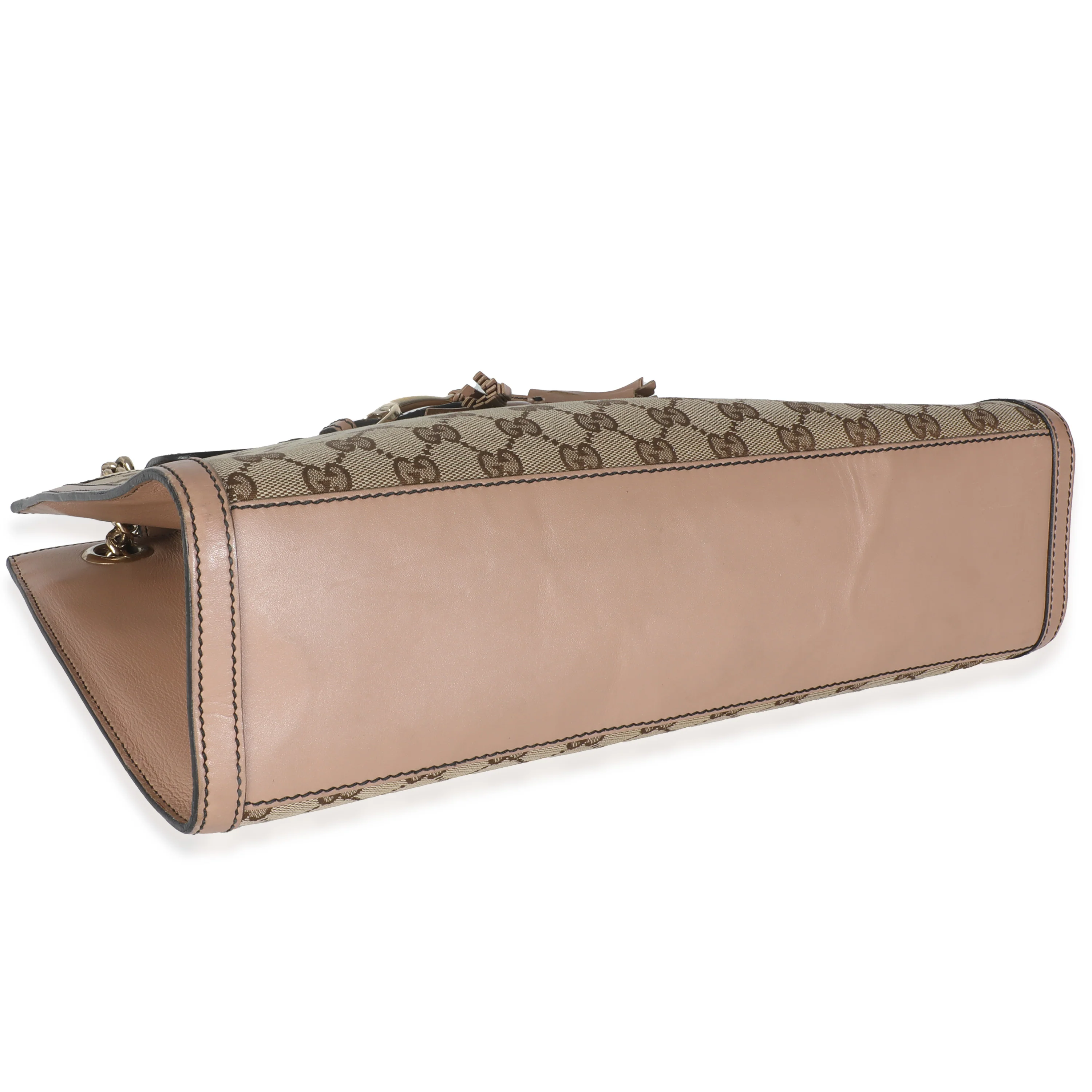 Light Pink Monogram Canvas Large Emily Chain Shoulder Bag - Image 7