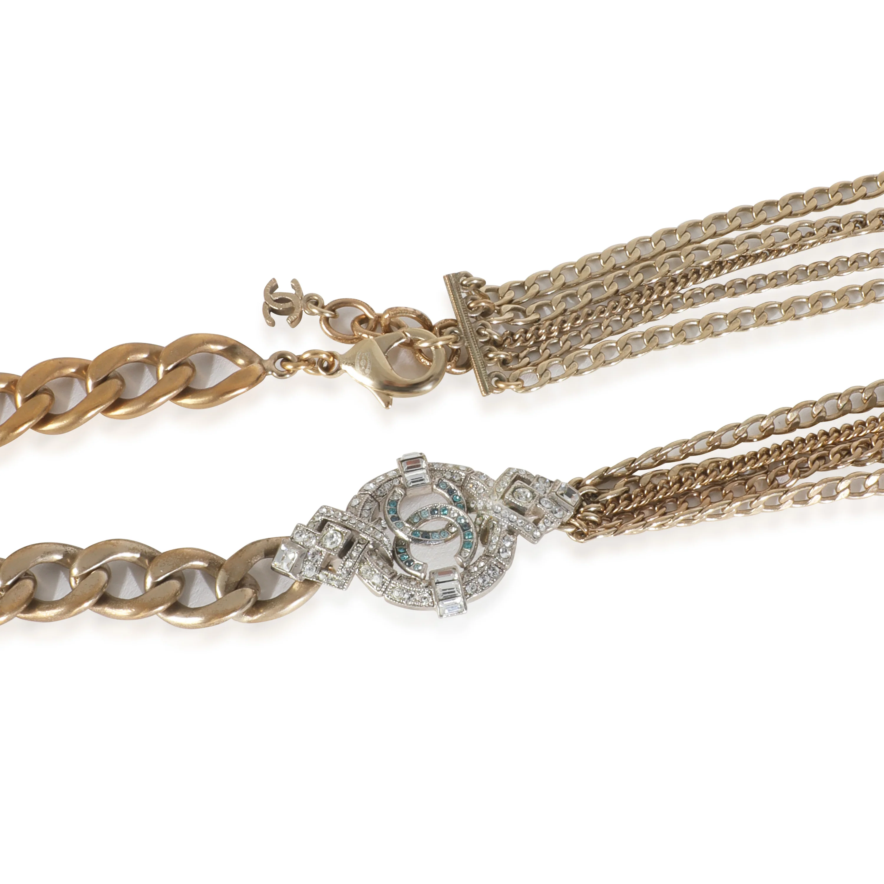 Gold-Plated 2016 Multistrand Necklace - Image 3