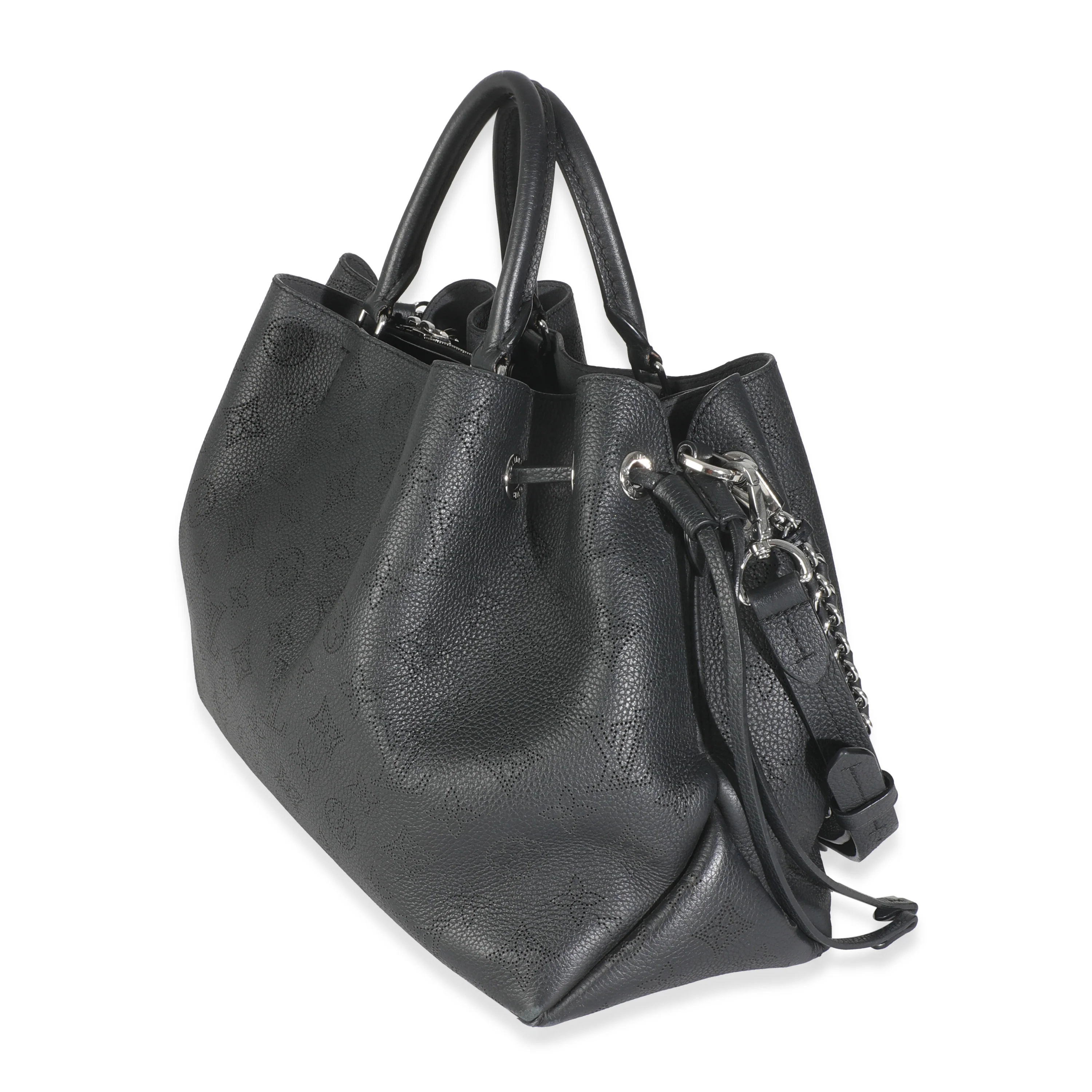 Black Monogram Mahina Bella Tote - Image 2
