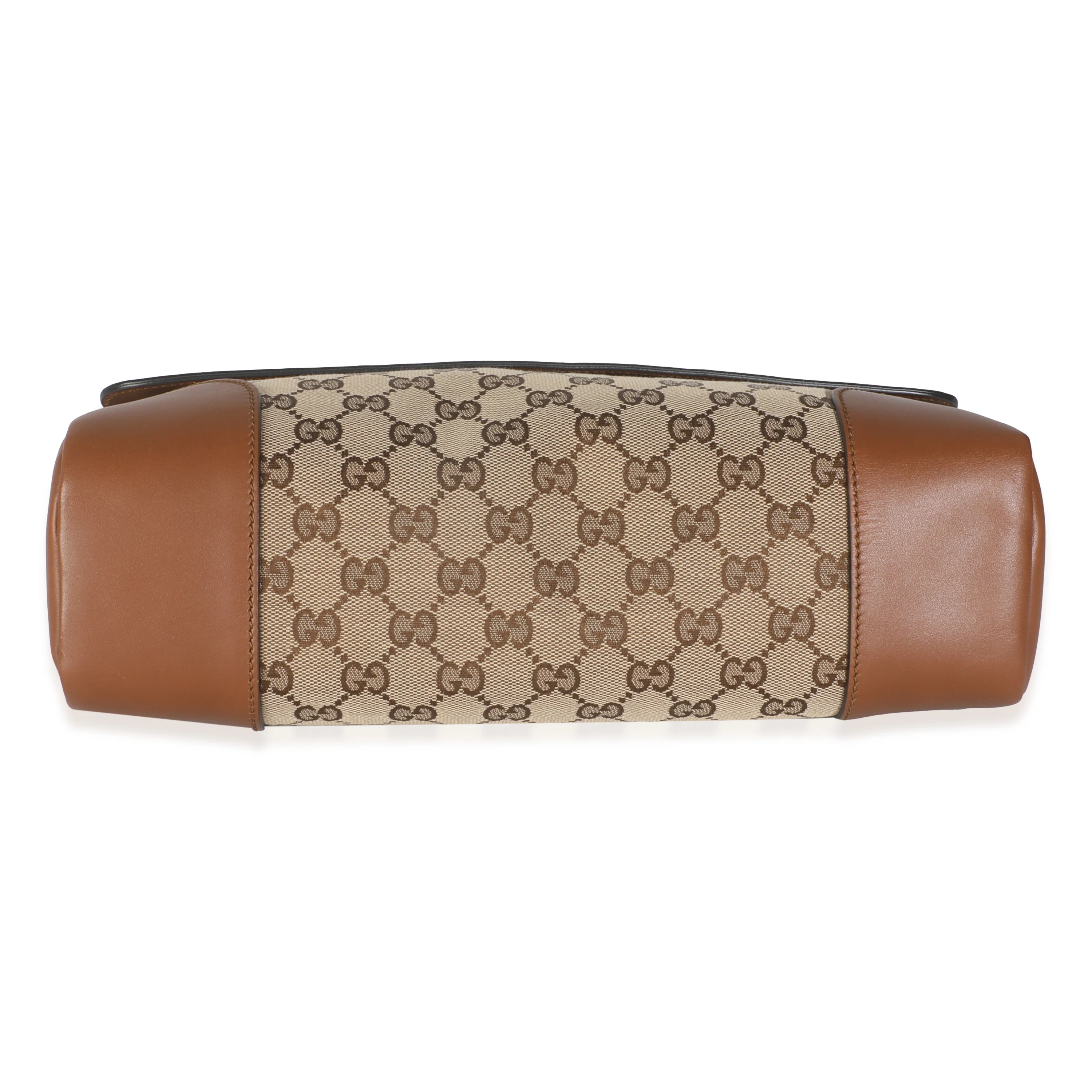 Beige GG Canvas Messenger Bag - Image 5