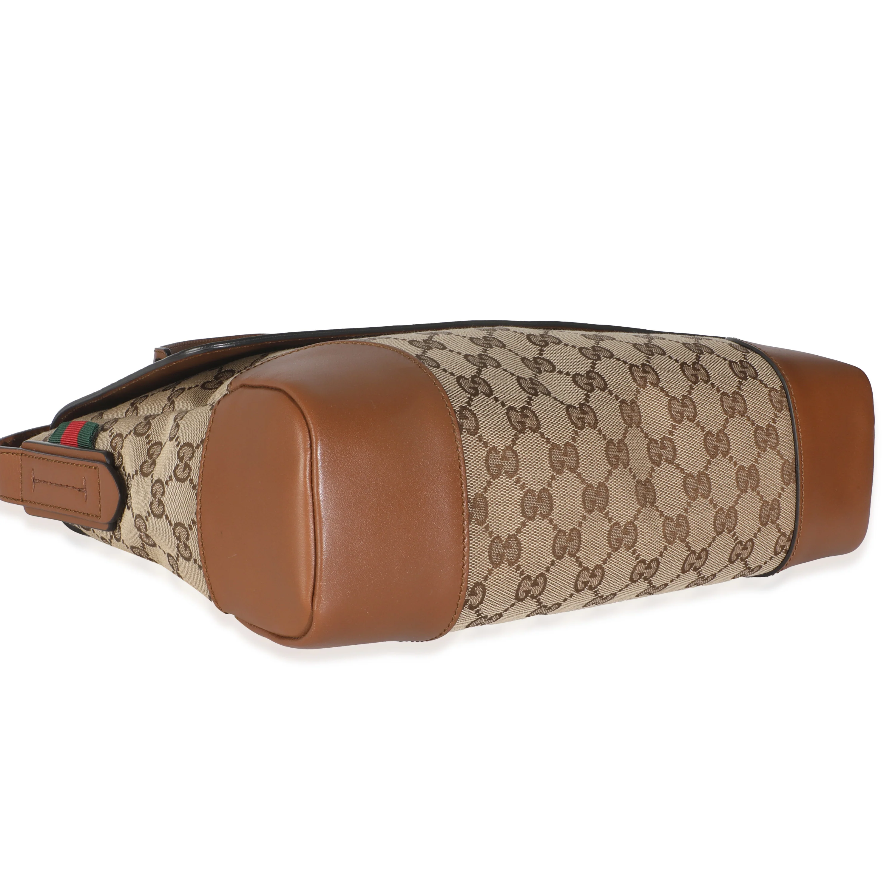 Beige GG Canvas Messenger Bag - Image 6