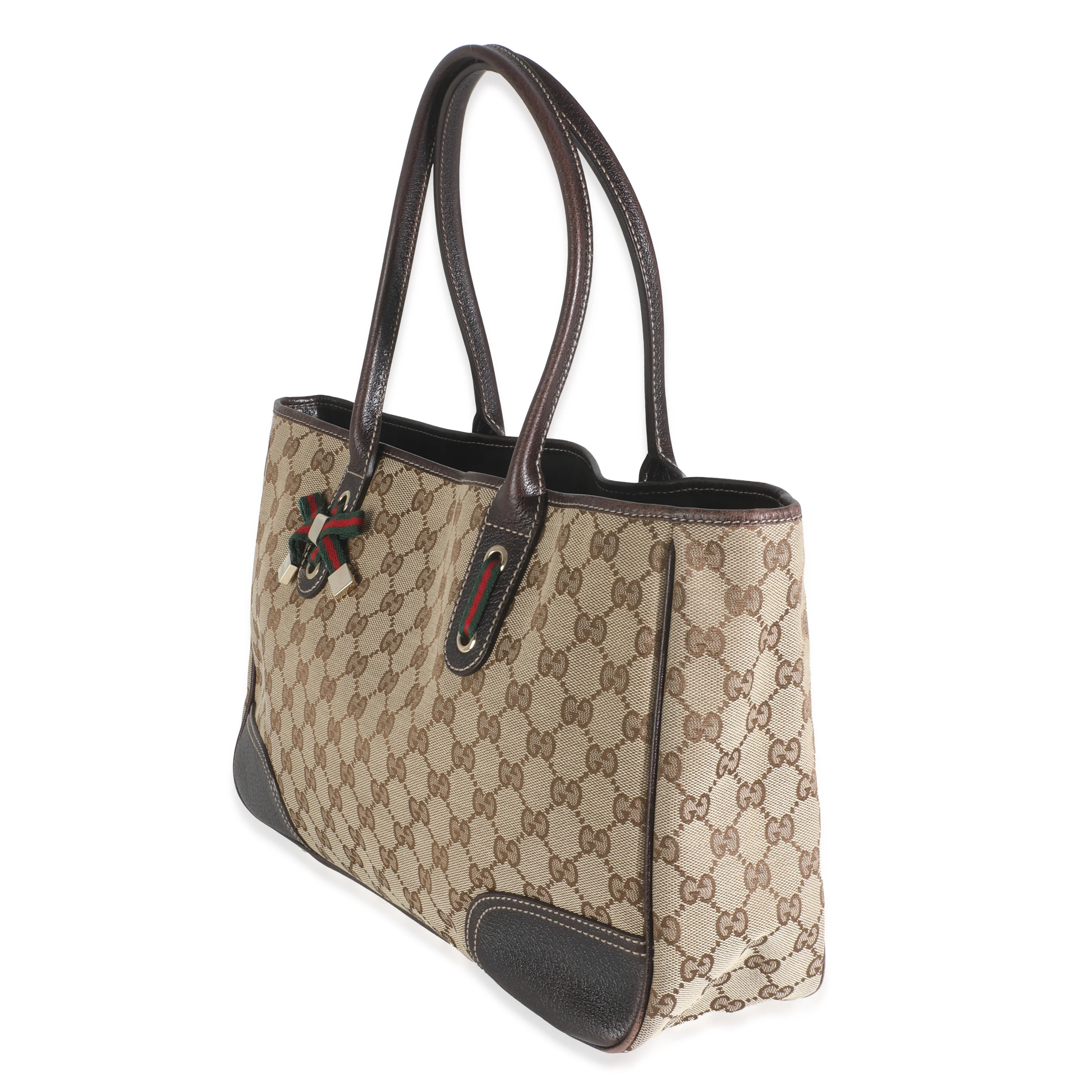 Beige GG Canvas Medium Princy Tote - Image 2