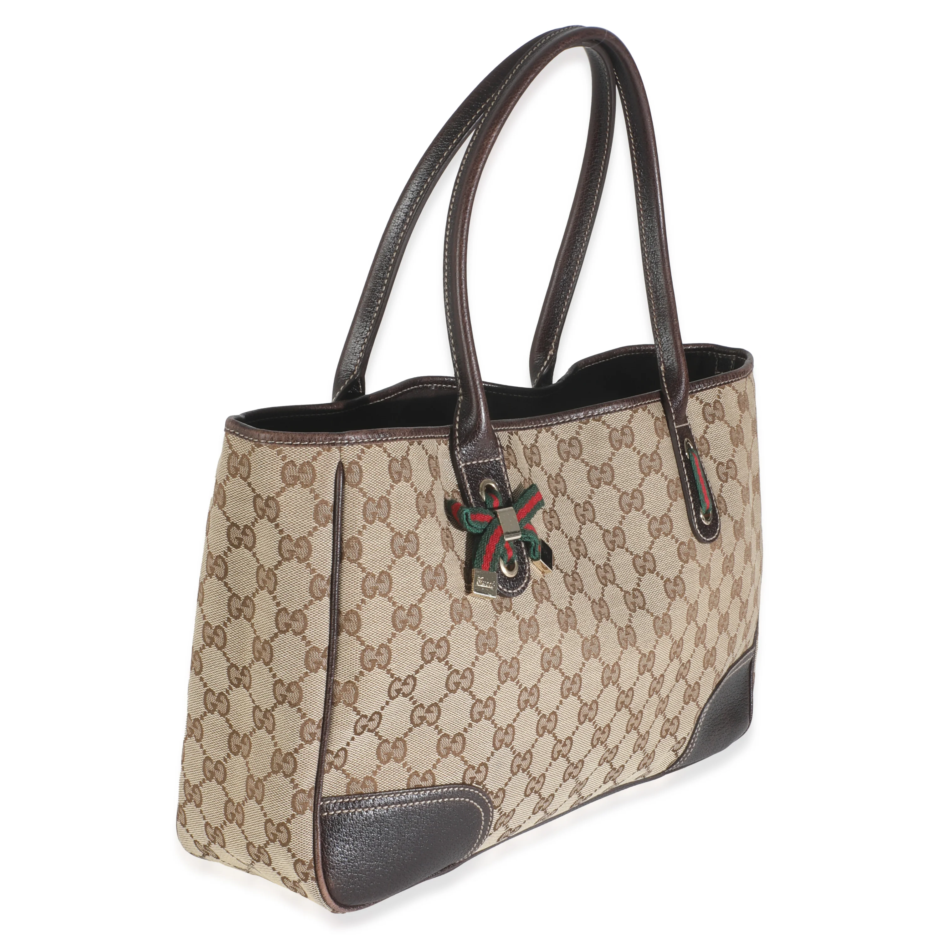 Beige GG Canvas Medium Princy Tote - Image 3