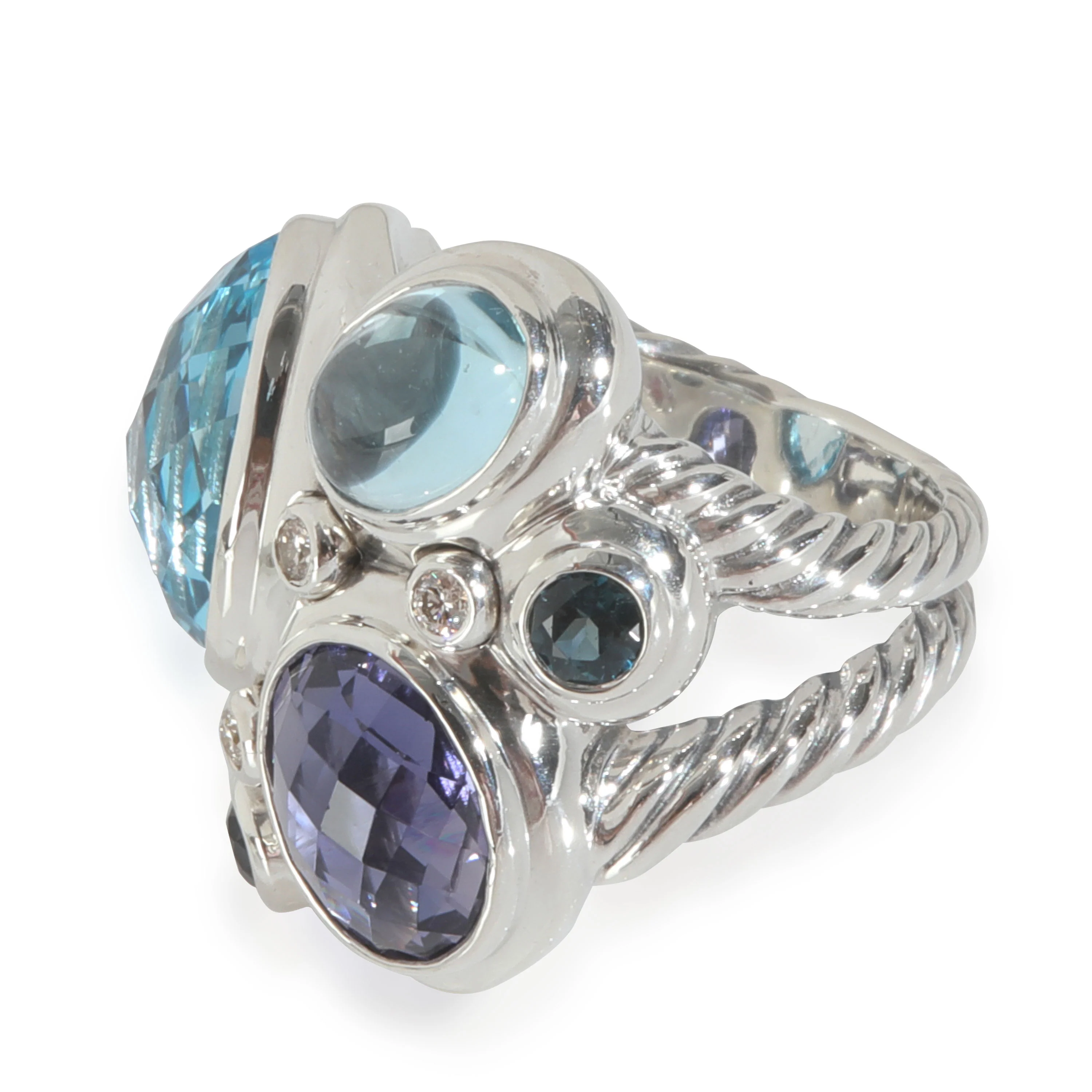Sterling Silver Mosaic Ring - Image 2