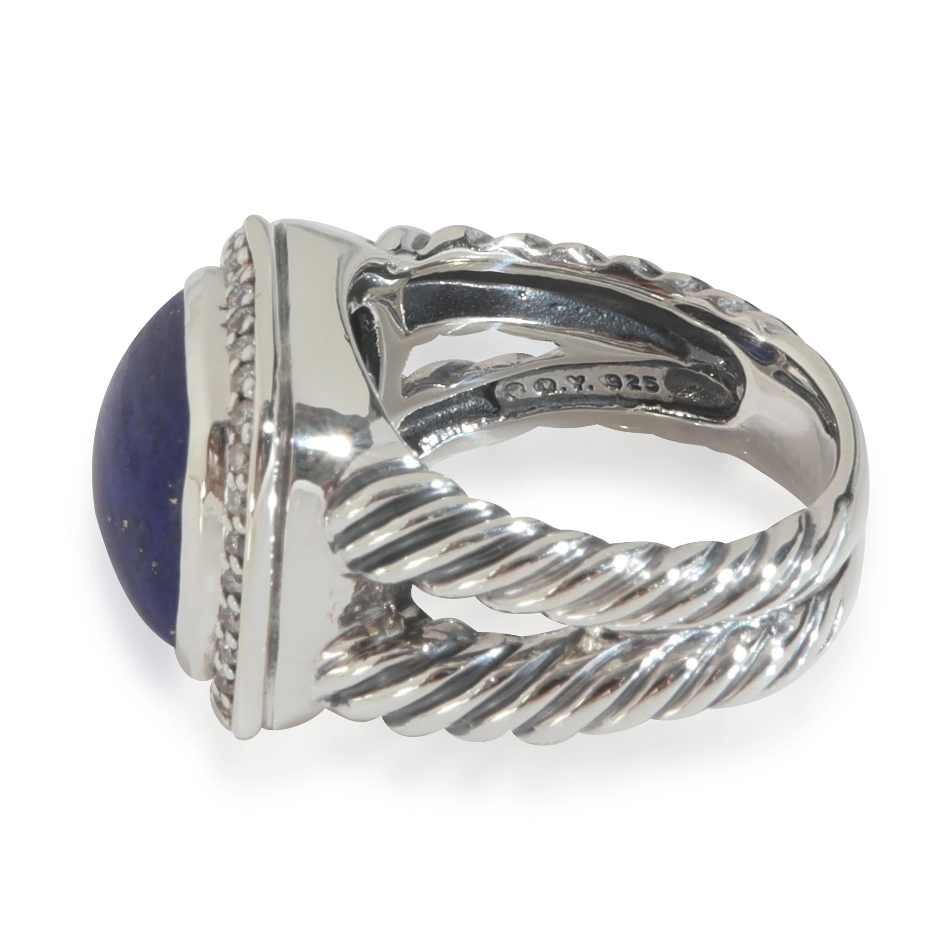 Sterling Silver Lapis Albion Ring - Image 4