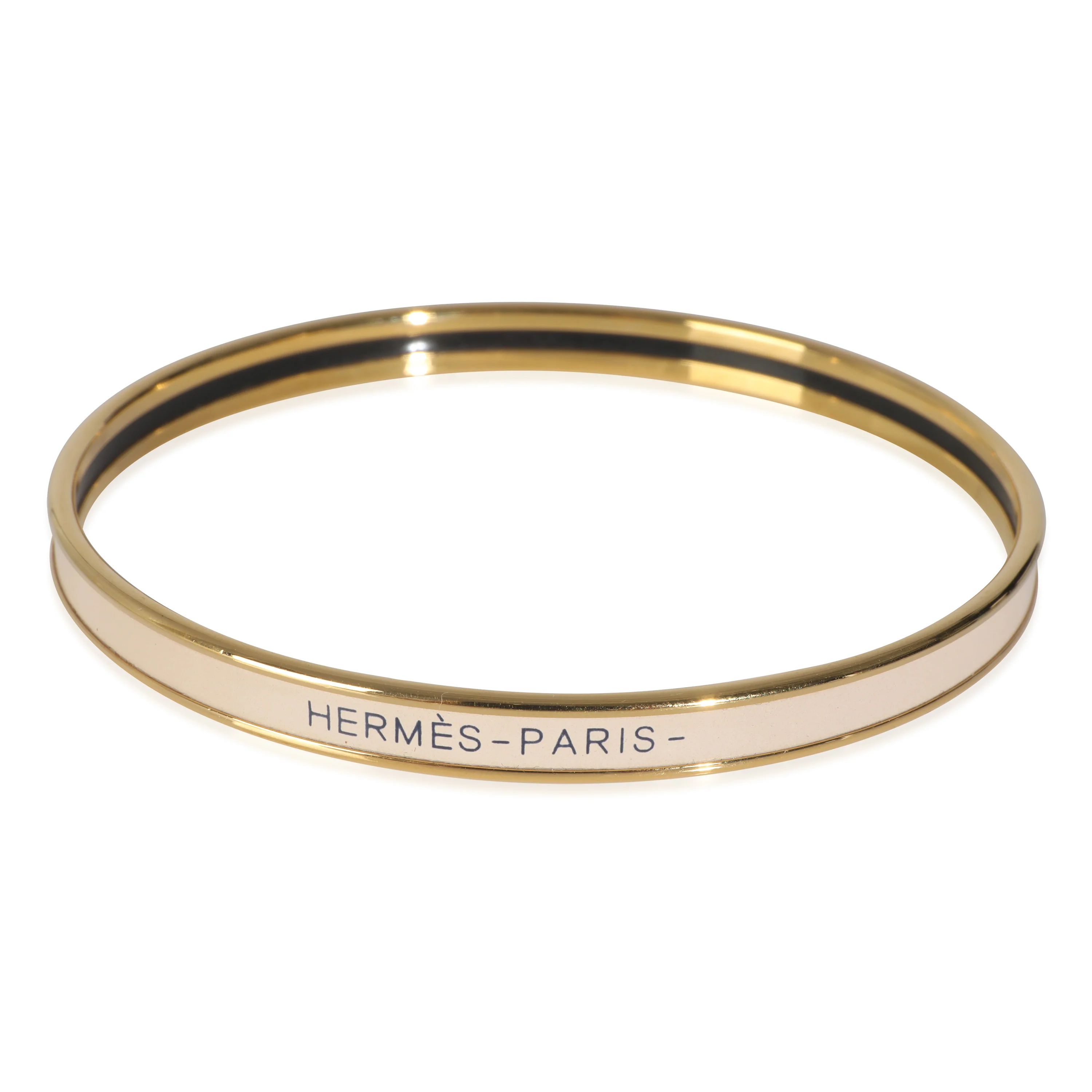 Gold-Plated  Entra Narrow Uni Bracelet