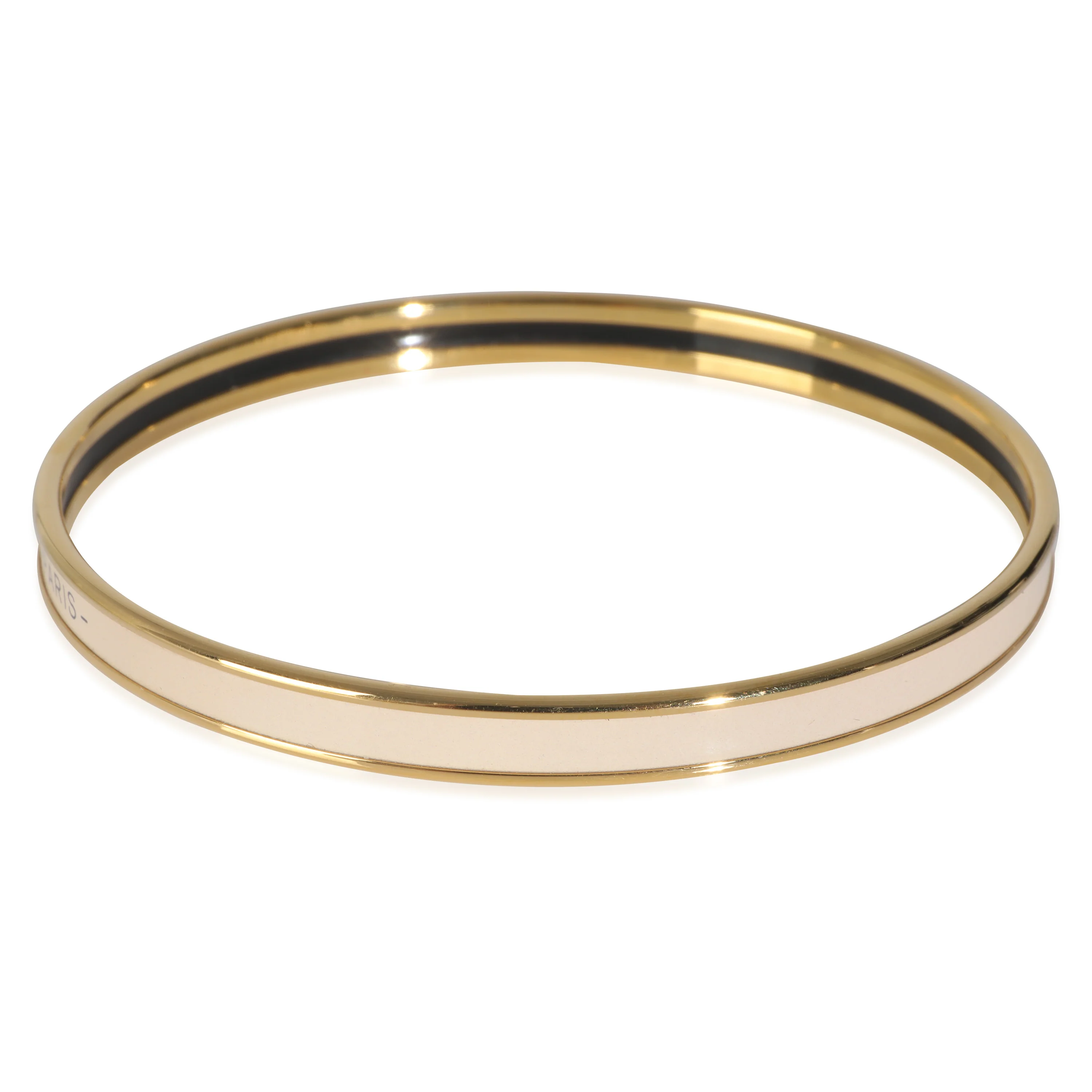 Gold-Plated  Entra Narrow Uni Bracelet - Image 3