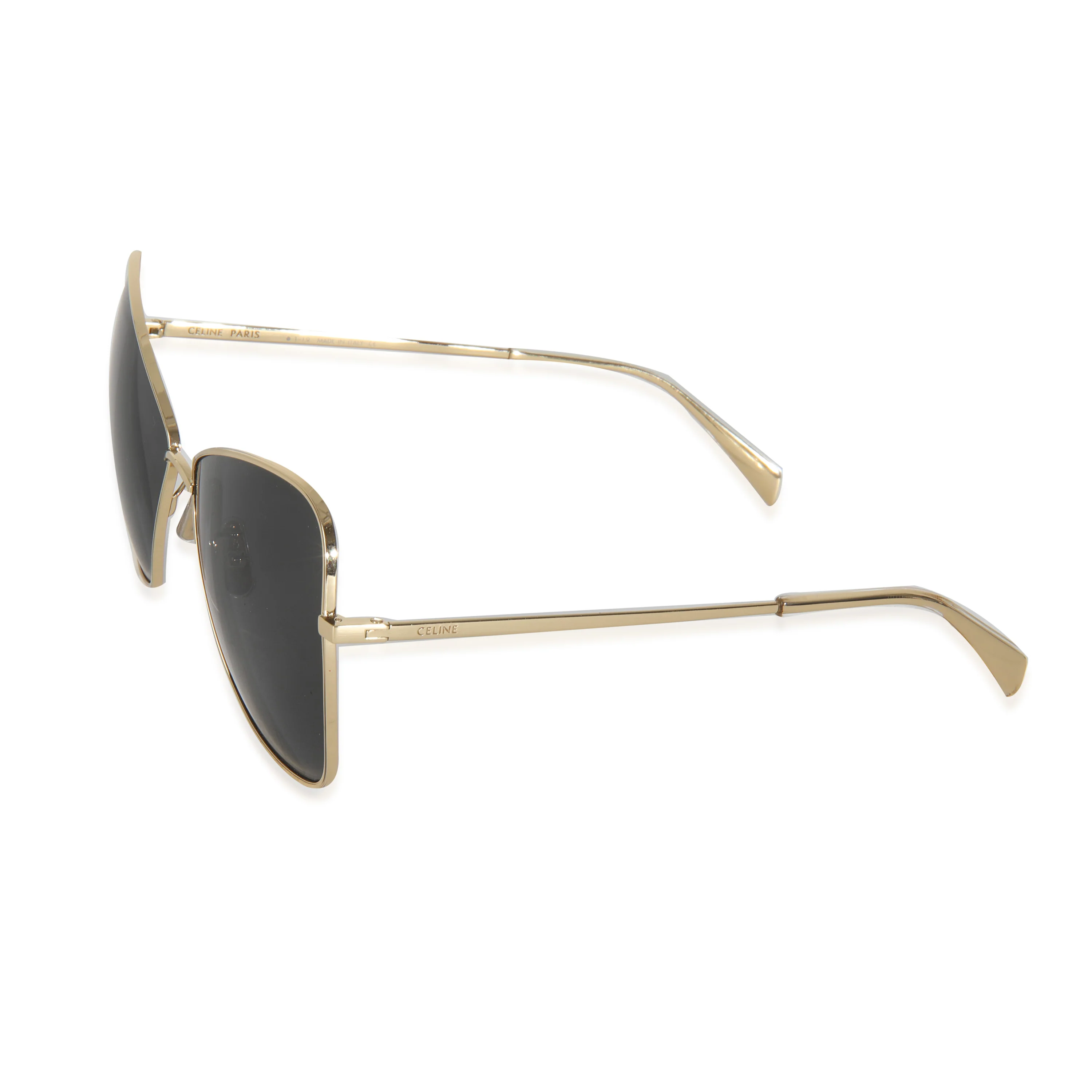 Gold Metal Butterfly Frame Sunglasses - Image 2