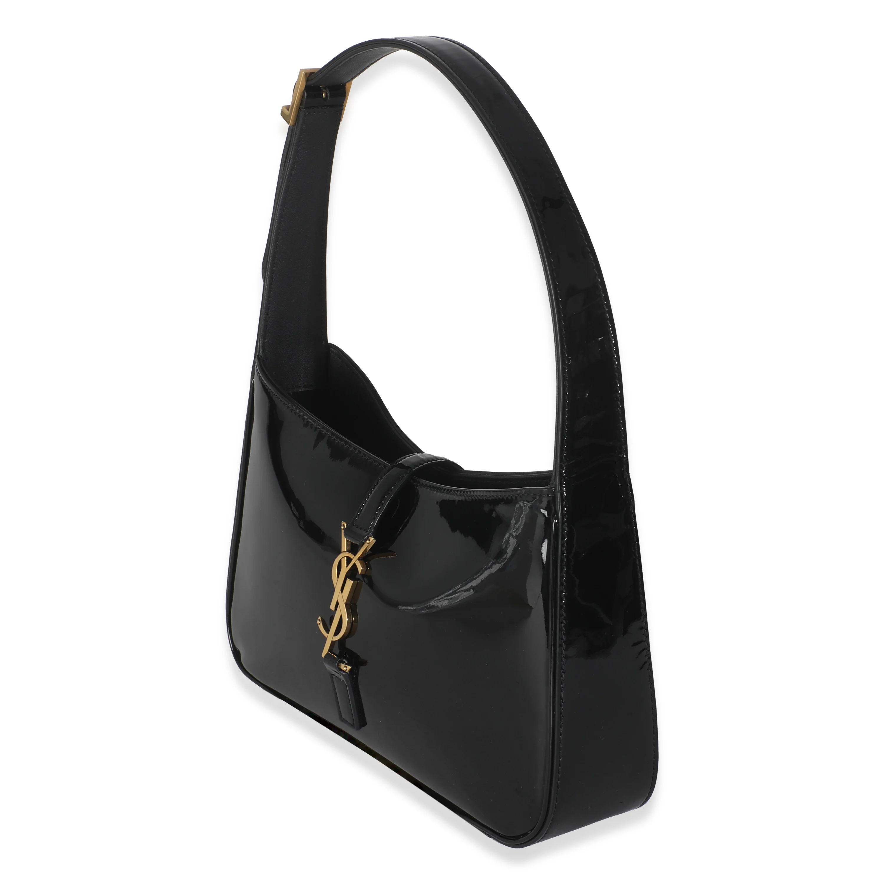 Black Patent Le 5 a 7 Hobo - Image 2