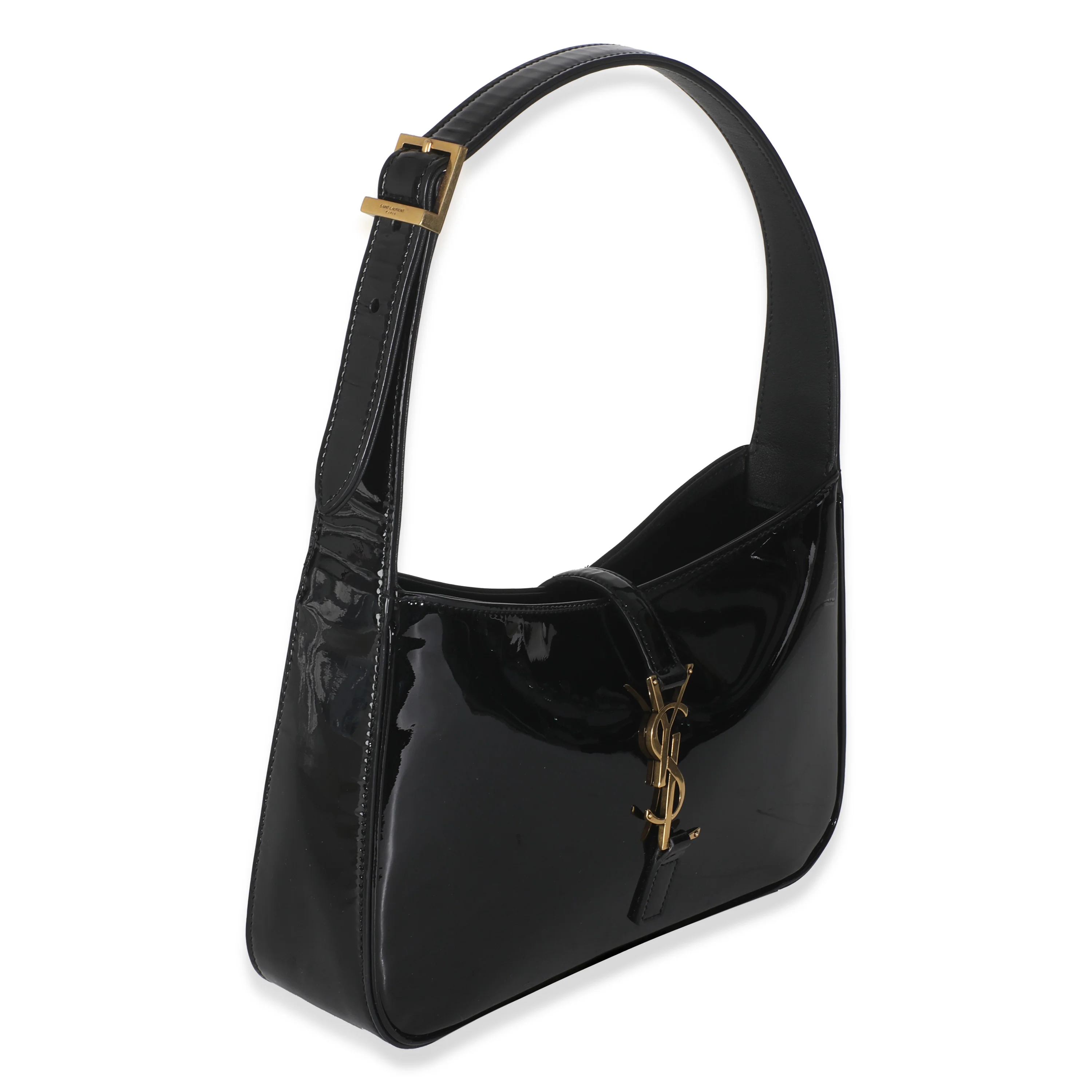 Black Patent Le 5 a 7 Hobo - Image 3