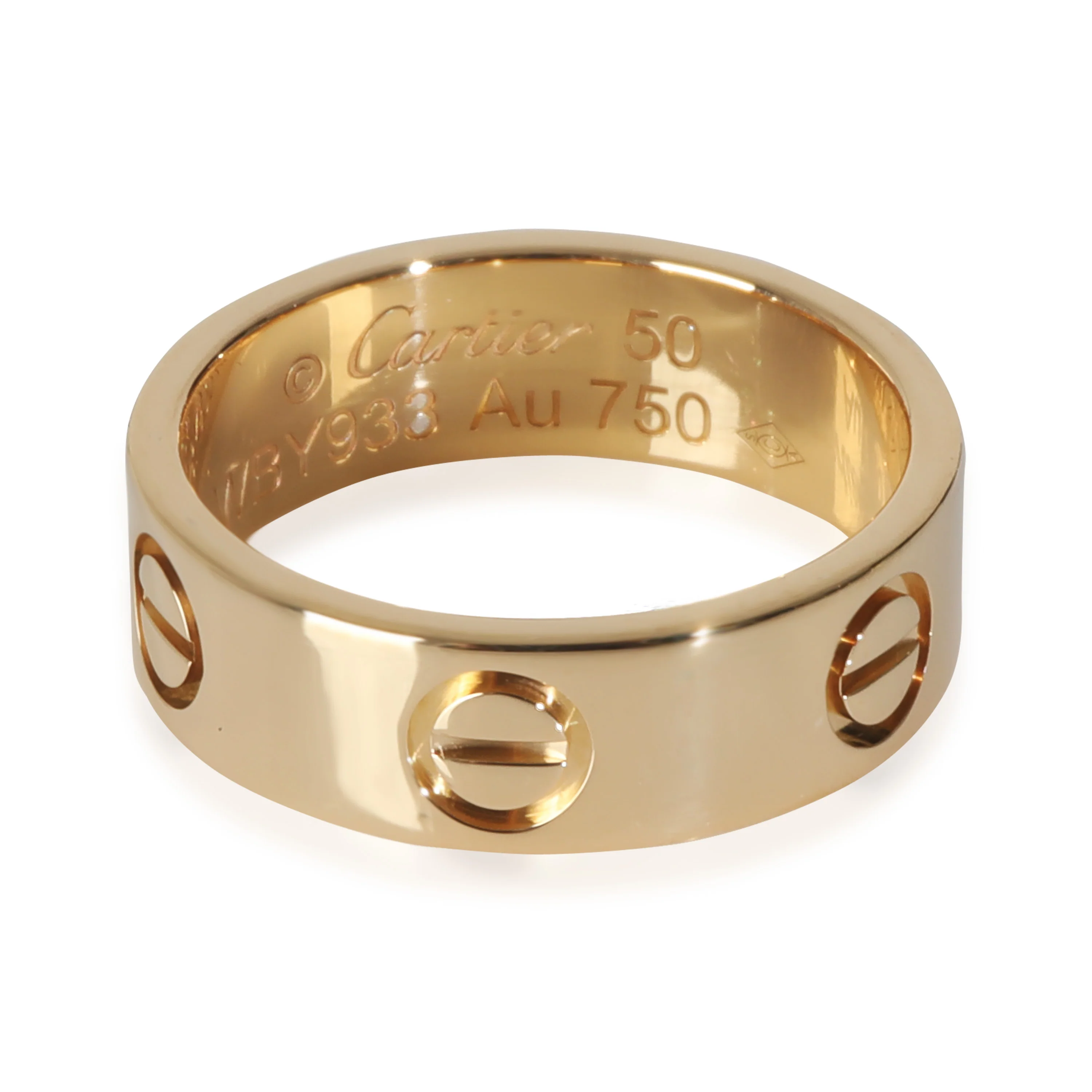 Yellow Gold Love Ring