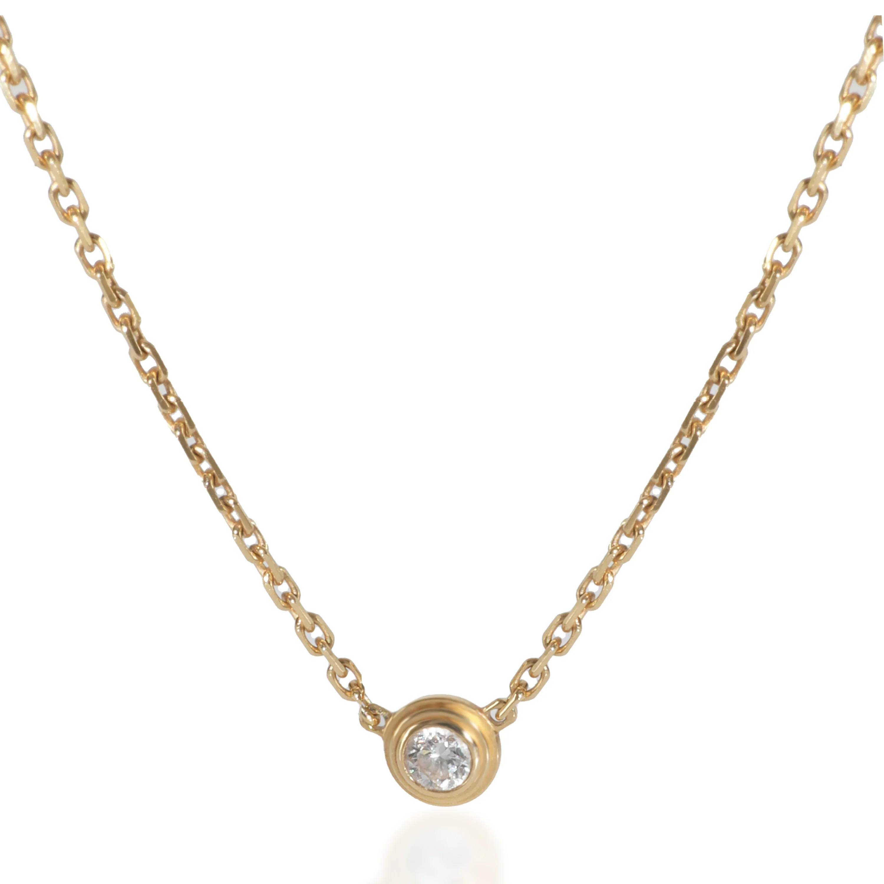 Yellow Gold Diamond Mini Damour