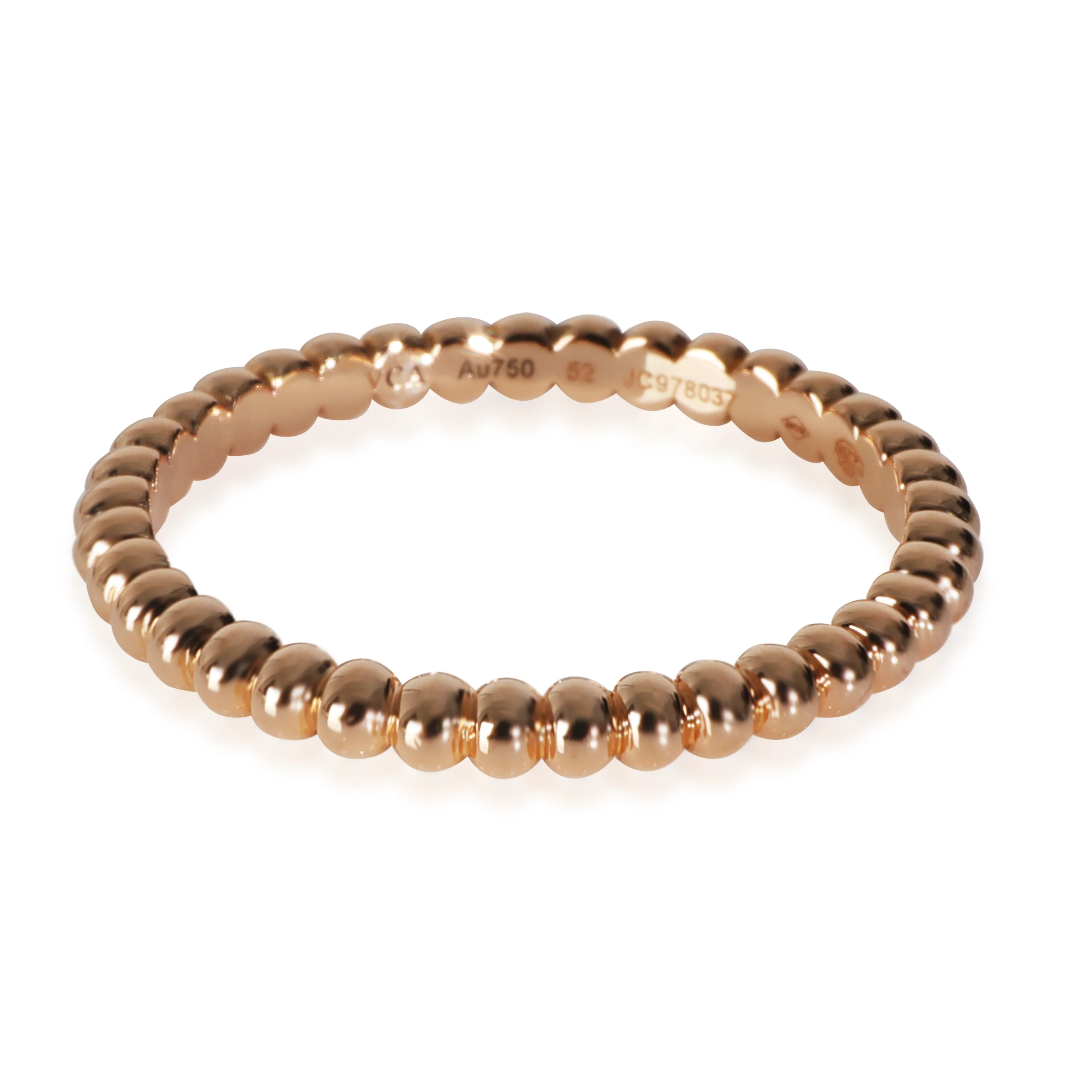 Rose Gold Small Model Perlee Ring