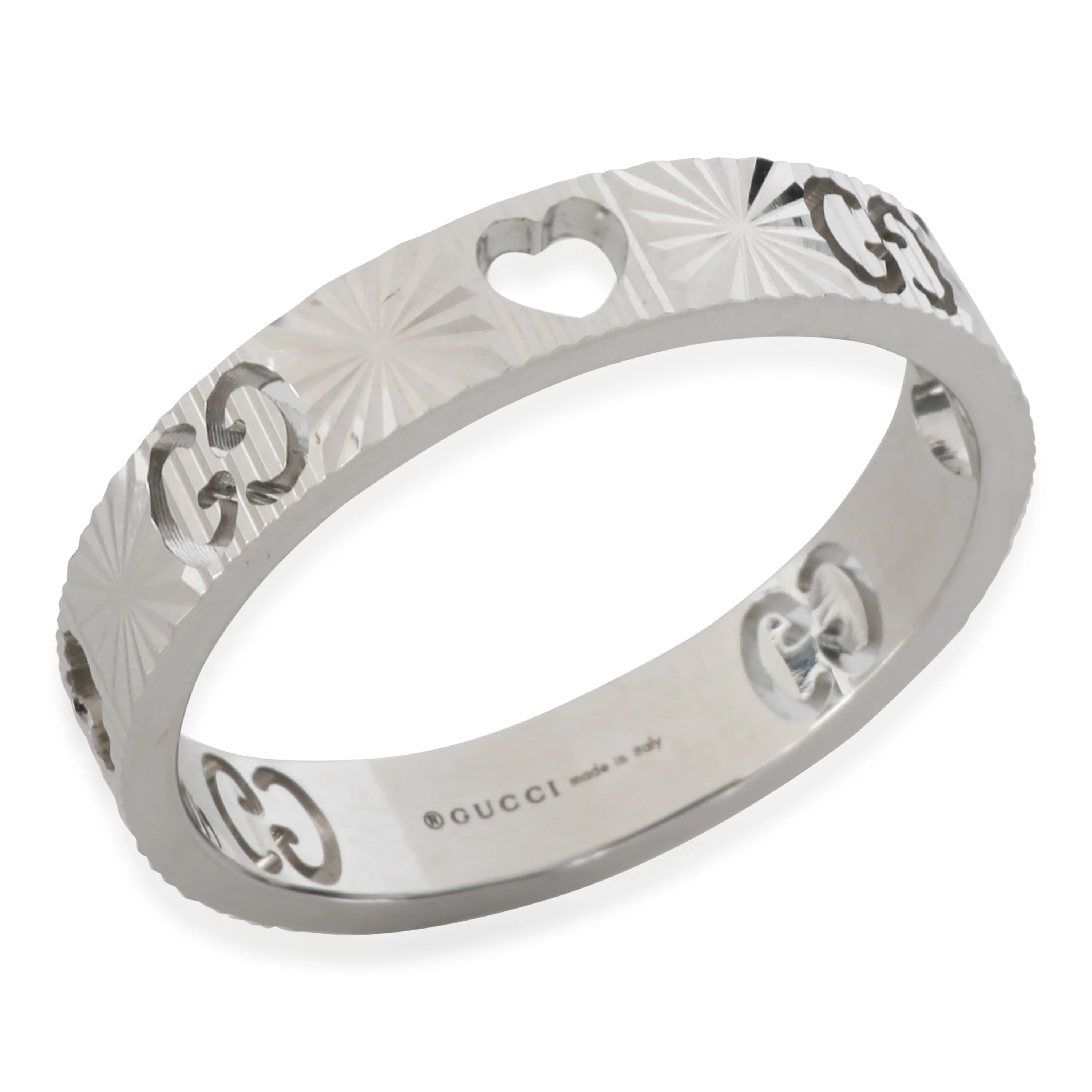 White Gold  Icon Ring - Image 2