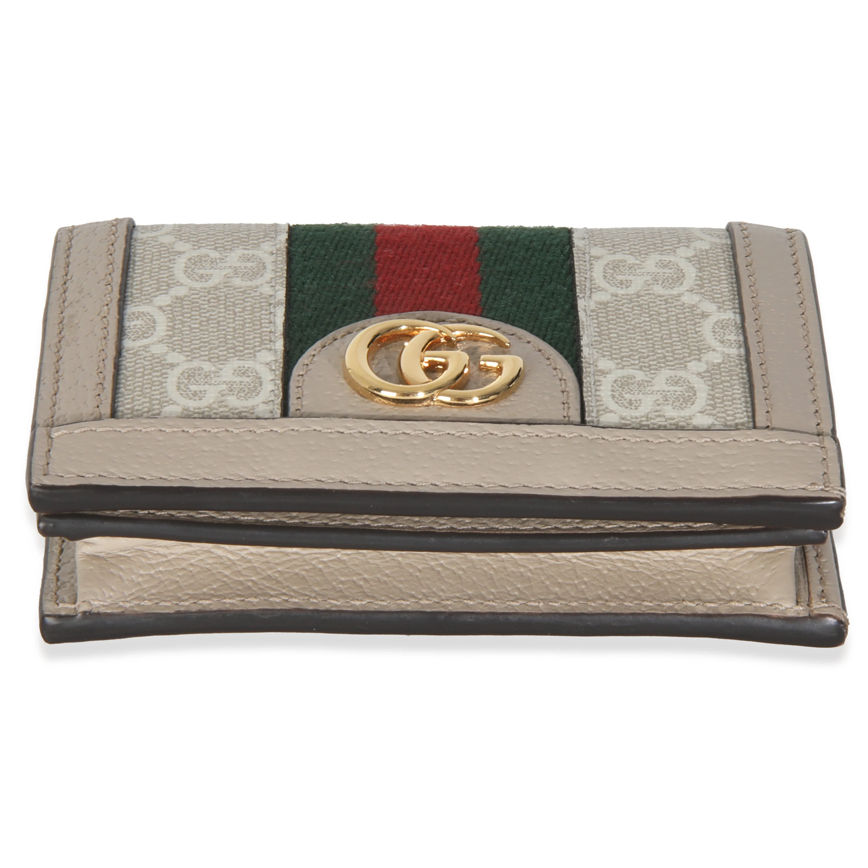 White GG Supreme Canvas Canvas Ophidia Wallet - Image 4